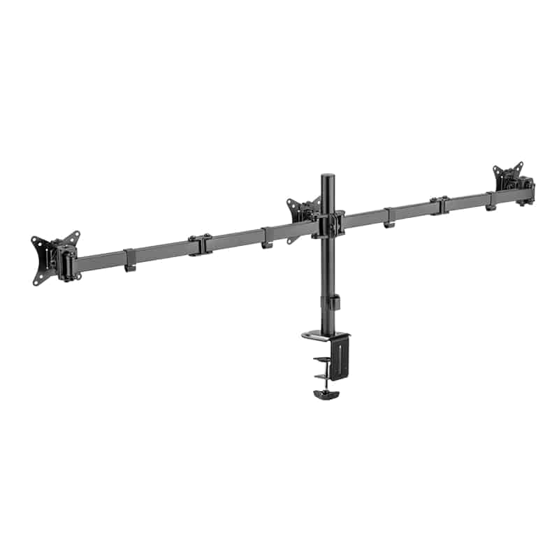 LOGILINK Monitorhalterung BP0173 3fach 17-27, Aluminium LOGILINK Monitorhalterung BP0173, 3-fach, 43,2 - 68,6 cm (17" - 27"), Aluminium