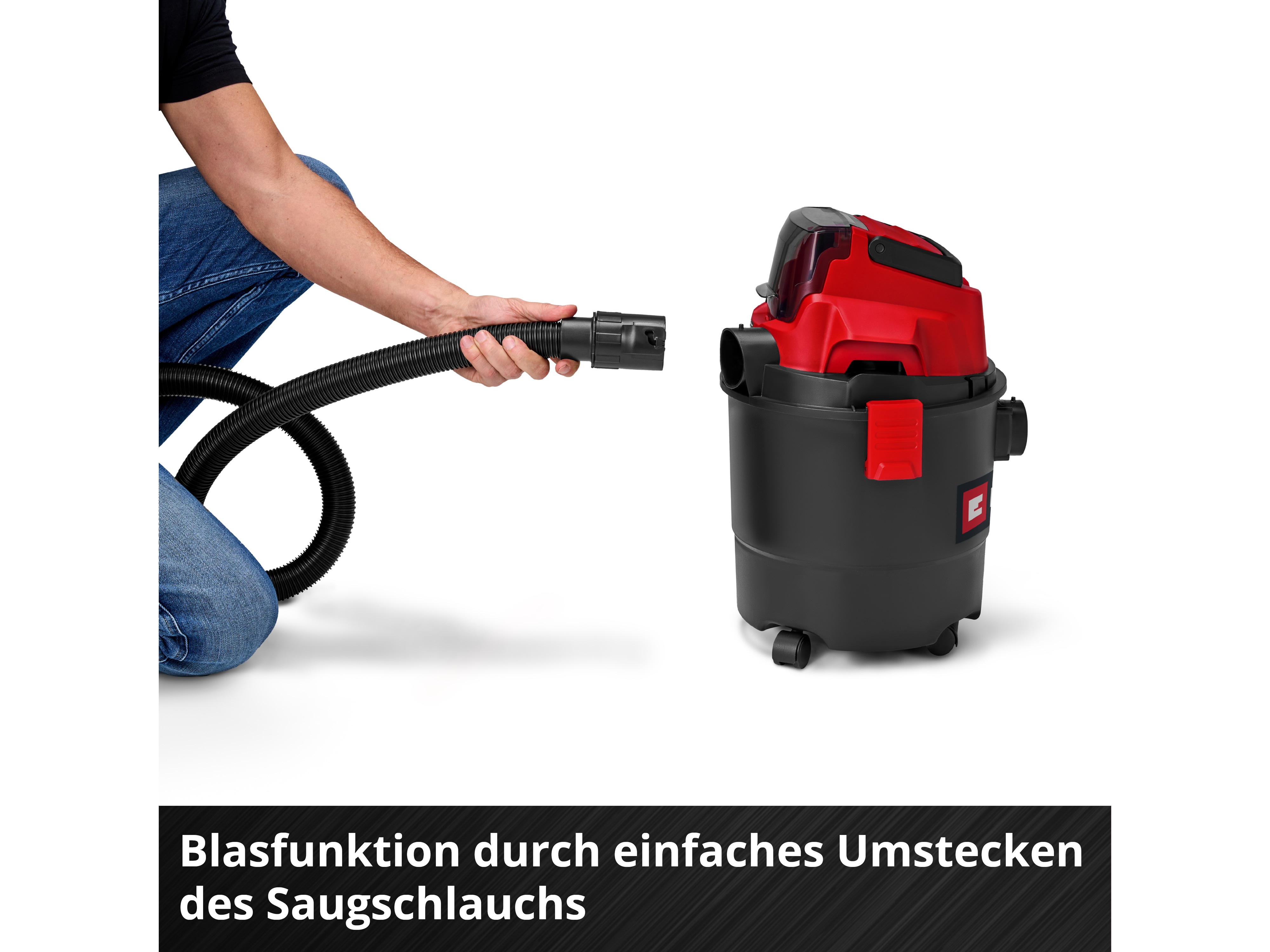 EINHELL Akku-Nass-Trockensauger TC-VC 18/15 Li - Solo