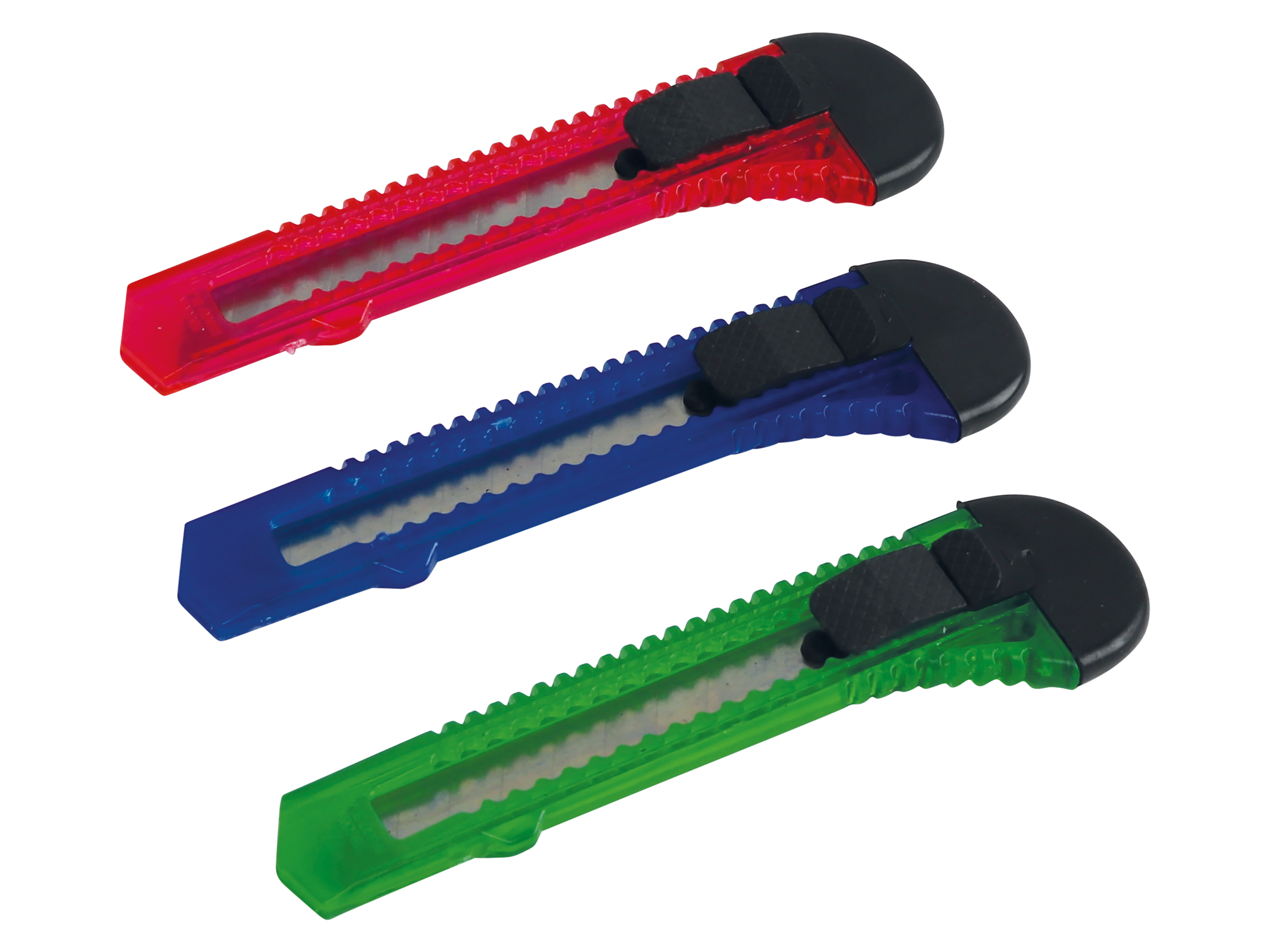 KINZO Cuttermesser-Set, 18 mm 3 Stück