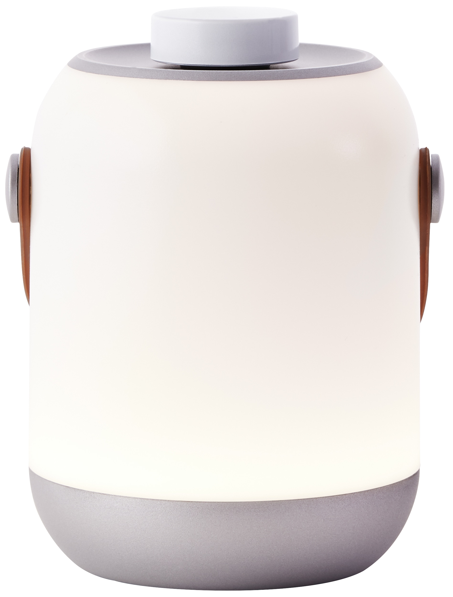 BRILLIANT LED-Akku-Außentischleuchte Gemma, weiß