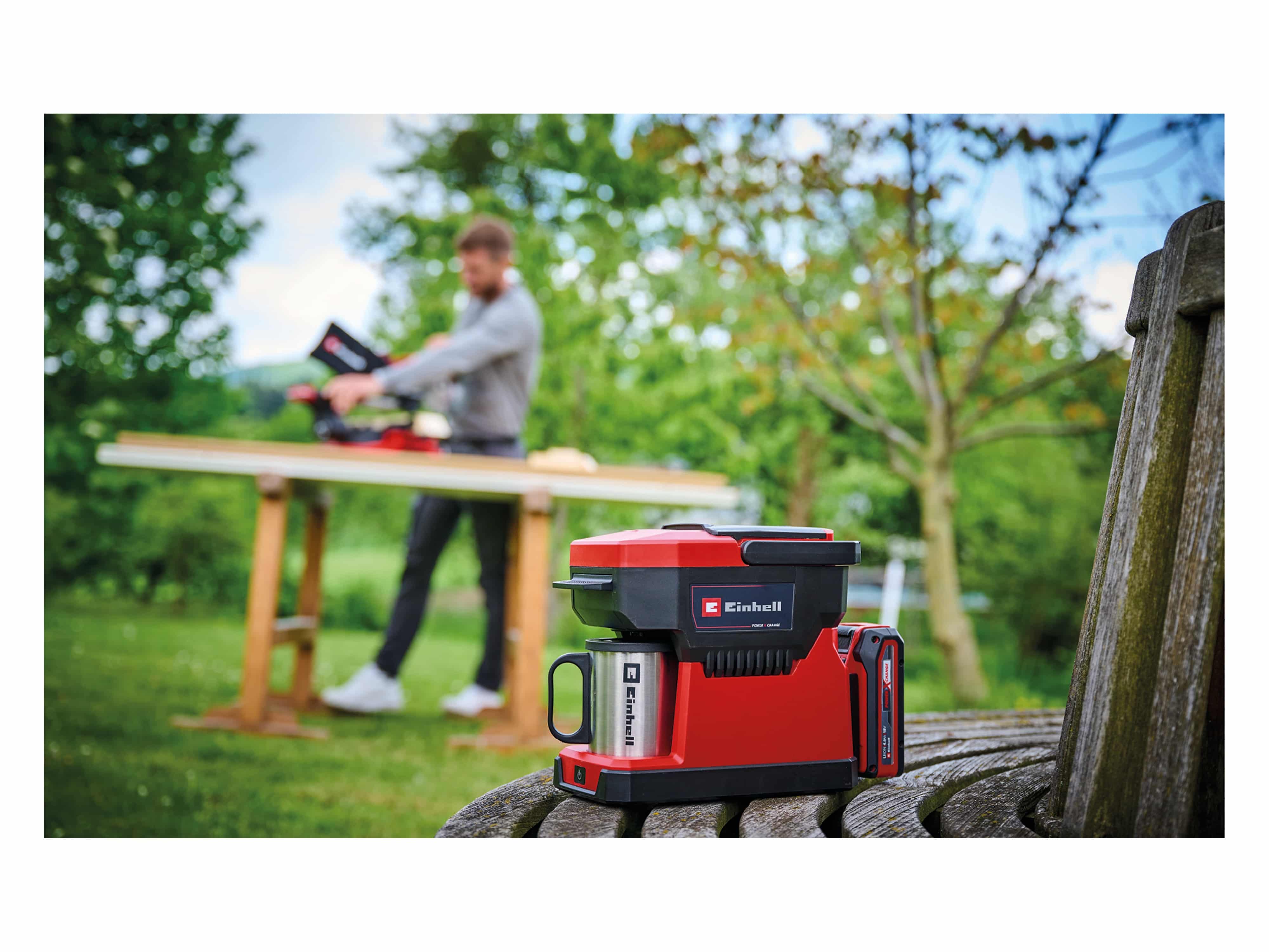 EINHELL Akku-Kaffeemaschine TE-CF 18 Li Kit (1x 4,0 Ah) EINHELL Akku-Kaffeemaschine TE-CF 18 Li Kit (1x 4,0 Ah)