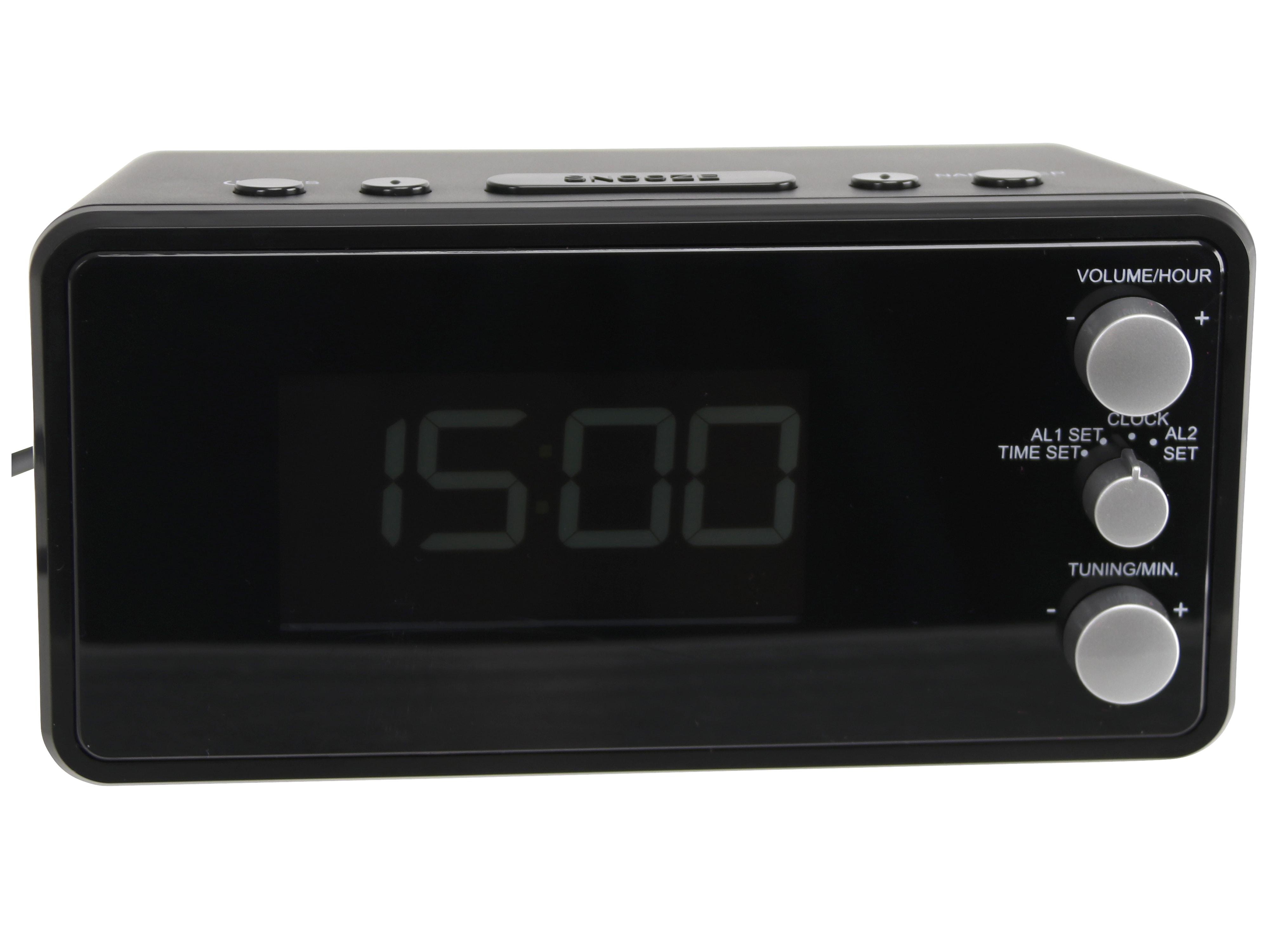 Uhrenradio, RW264, schwarz, B-Ware