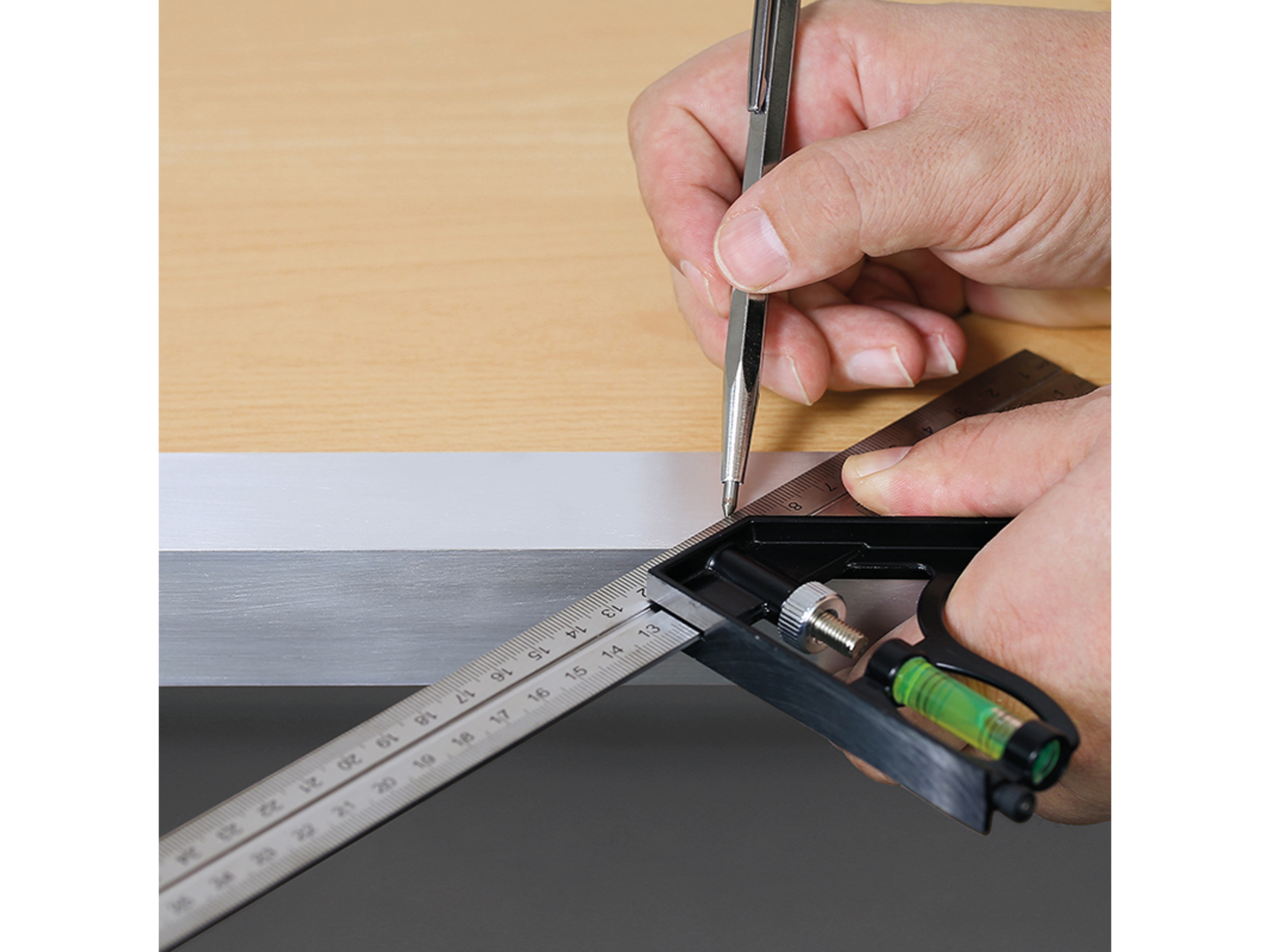 SINTRON Tools Kombinationswinkel 30 cm, 207908