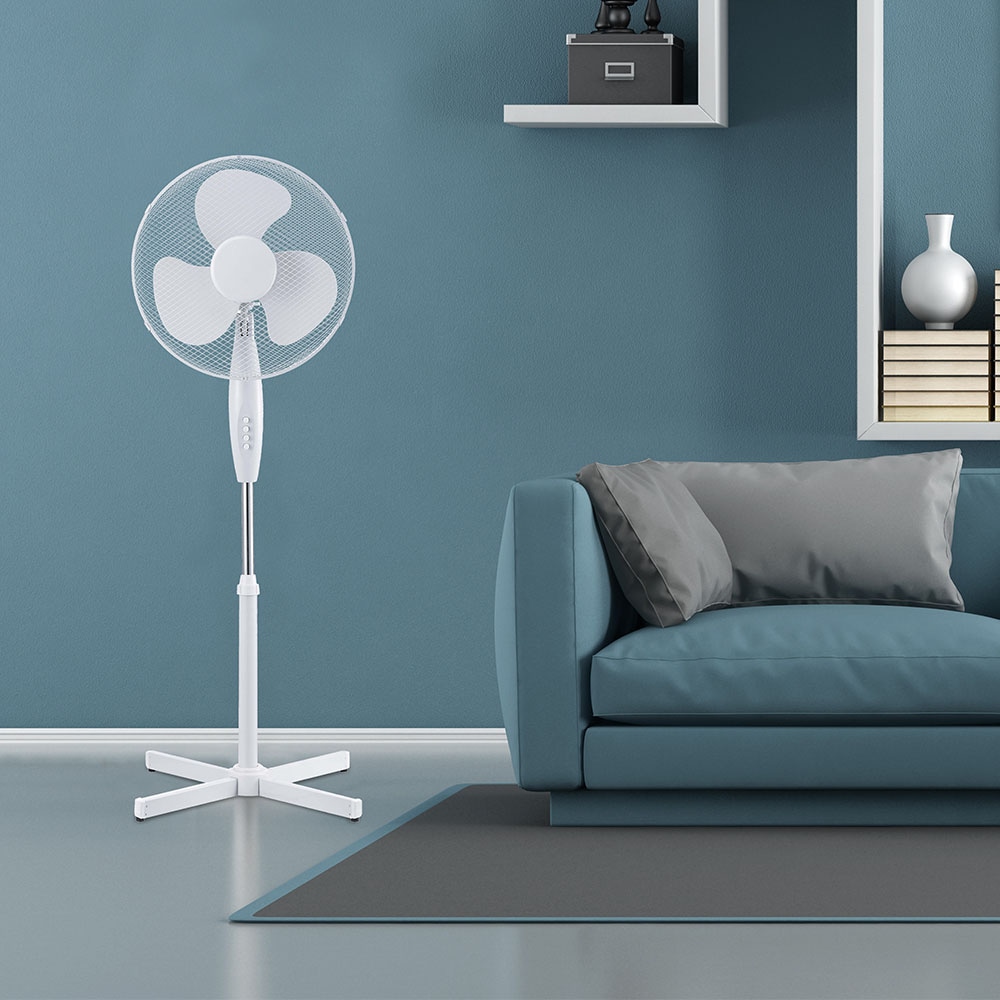 V-TAC Standventilator VT-4016-3, 40 W, 40 cm, weiß V-TAC Standventilator VT-4016-3, 40 W, 40 cm, weiß