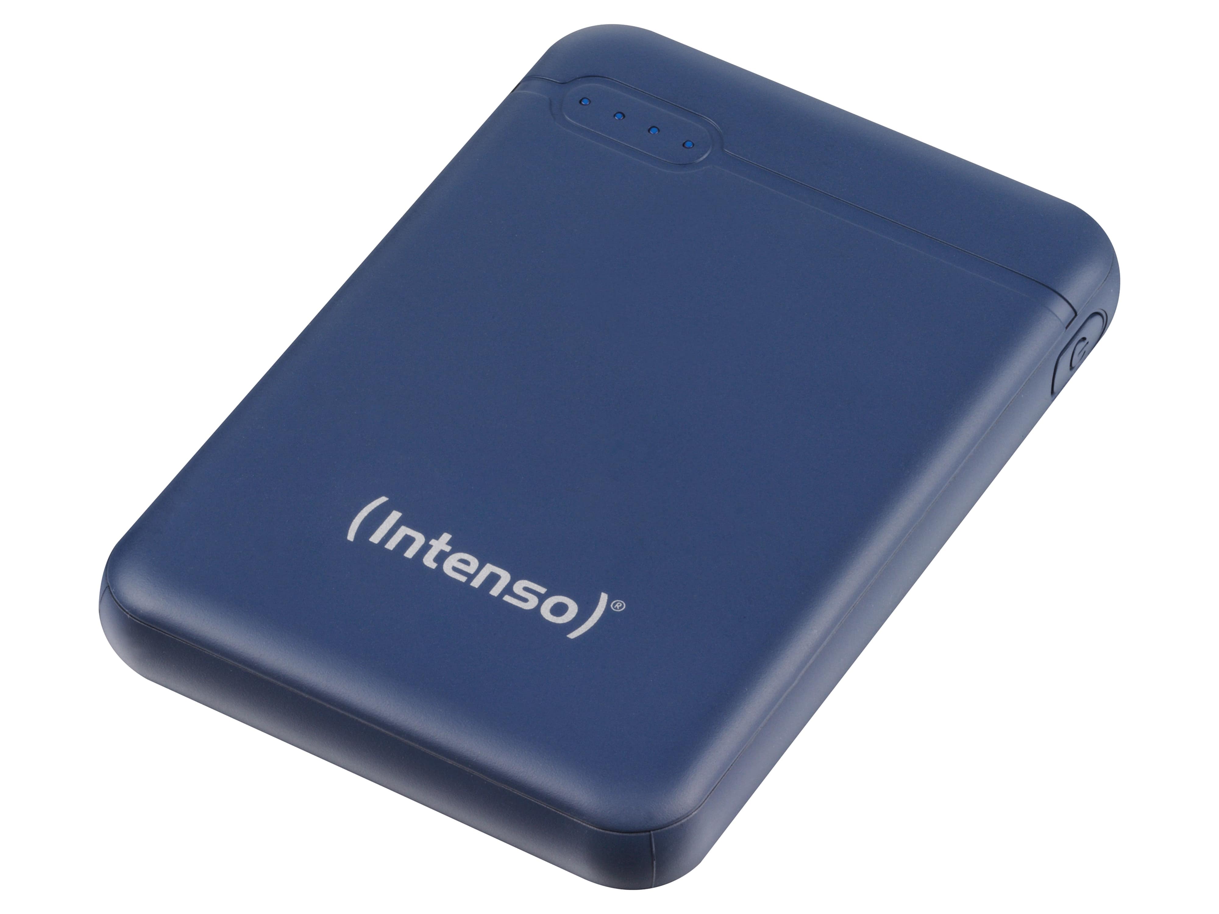 INTENSO USB Powerbank 7313525 XS 5000, 5.000 mAh, dunkelblau INTENSO USB Powerbank 7313525 XS 5000, 5.000 mAh, dunkelblau