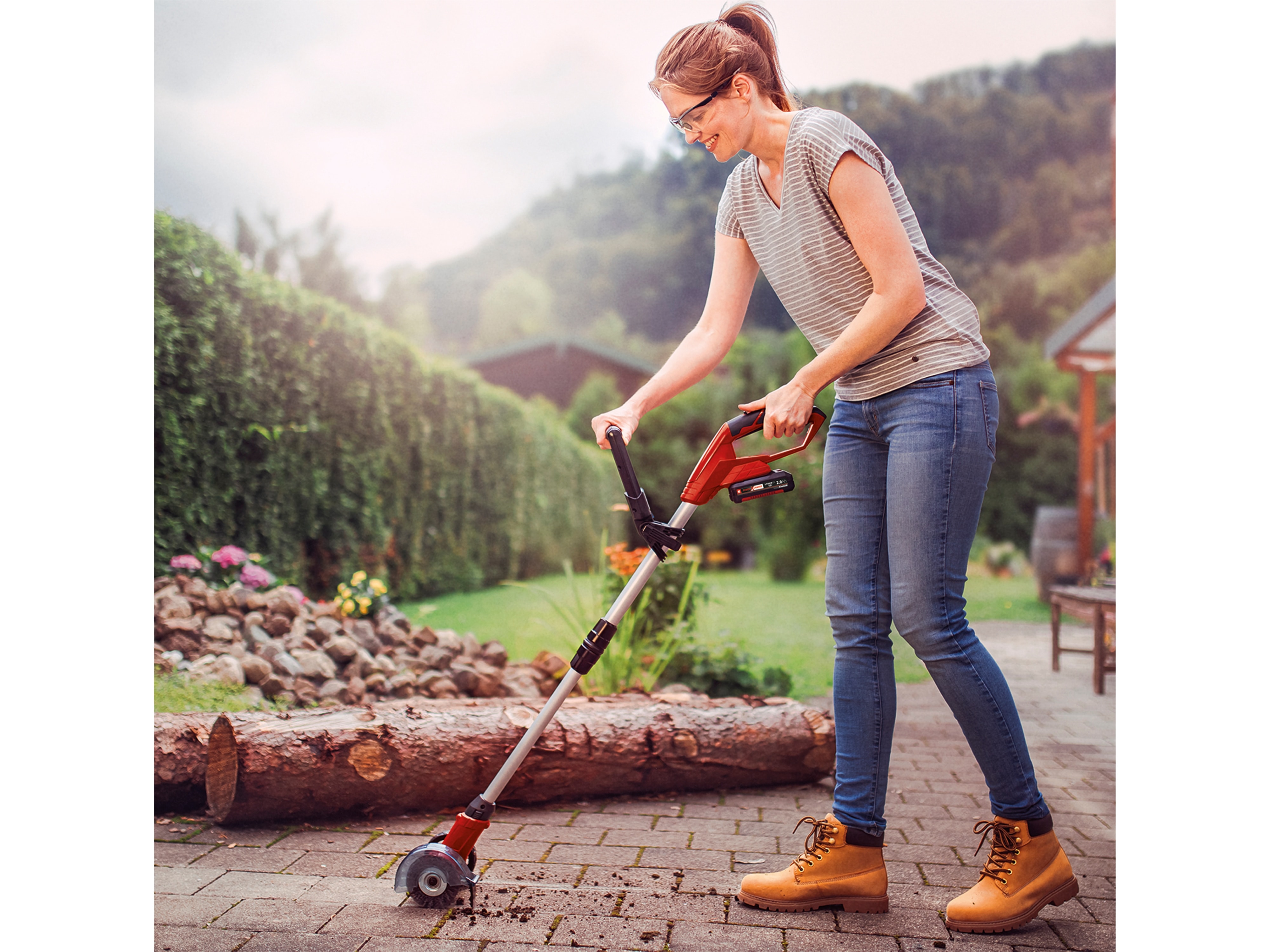 EINHELL Akku-Fugenreiniger GC-CC 18 Li, Solo EINHELL Akku-Fugenreiniger GC-CC 18 Li, Solo