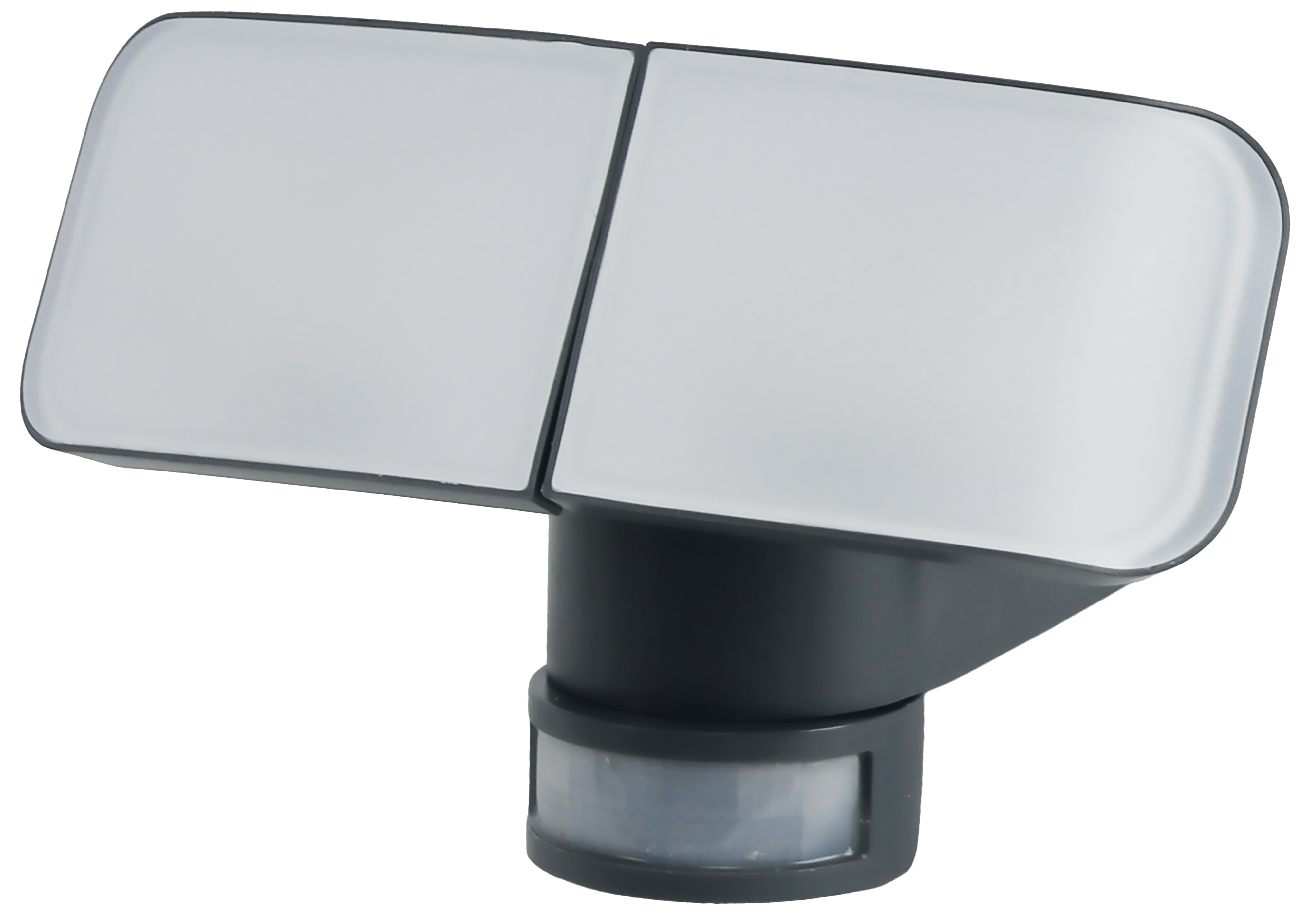 LED-Wandleuchte 872-B-G, 6W, 6500 K, 500 lm, kaltweiß, IP44, grau