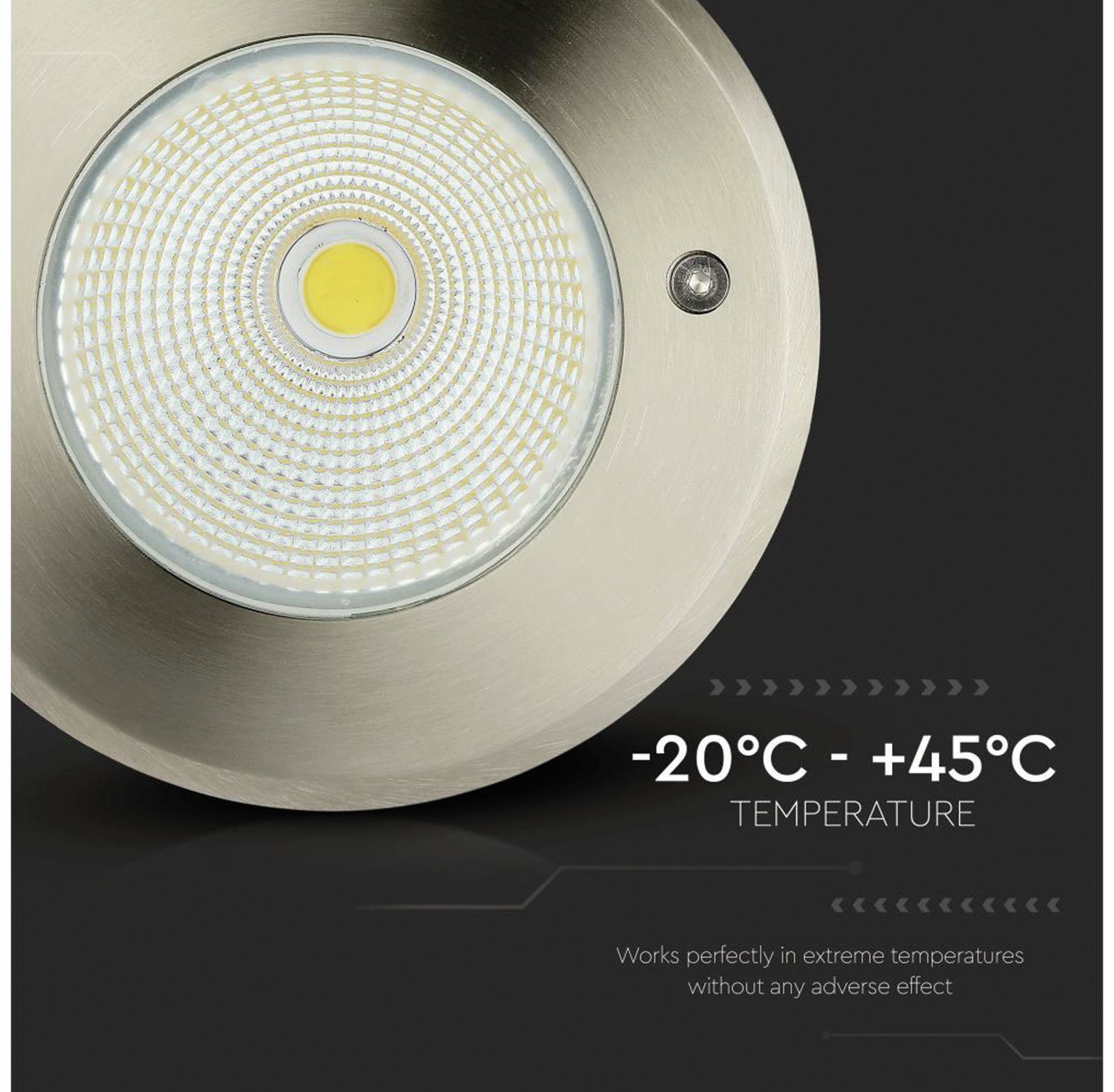 V-TAC LED Bodeneinbauleuchte VT-7681, EEK: G, 12W, 750lm, 4000k, IP67 V-TAC LED Bodeneinbauleuchte VT-7681, EEK: G, 12W, 750lm, 4000k, IP67