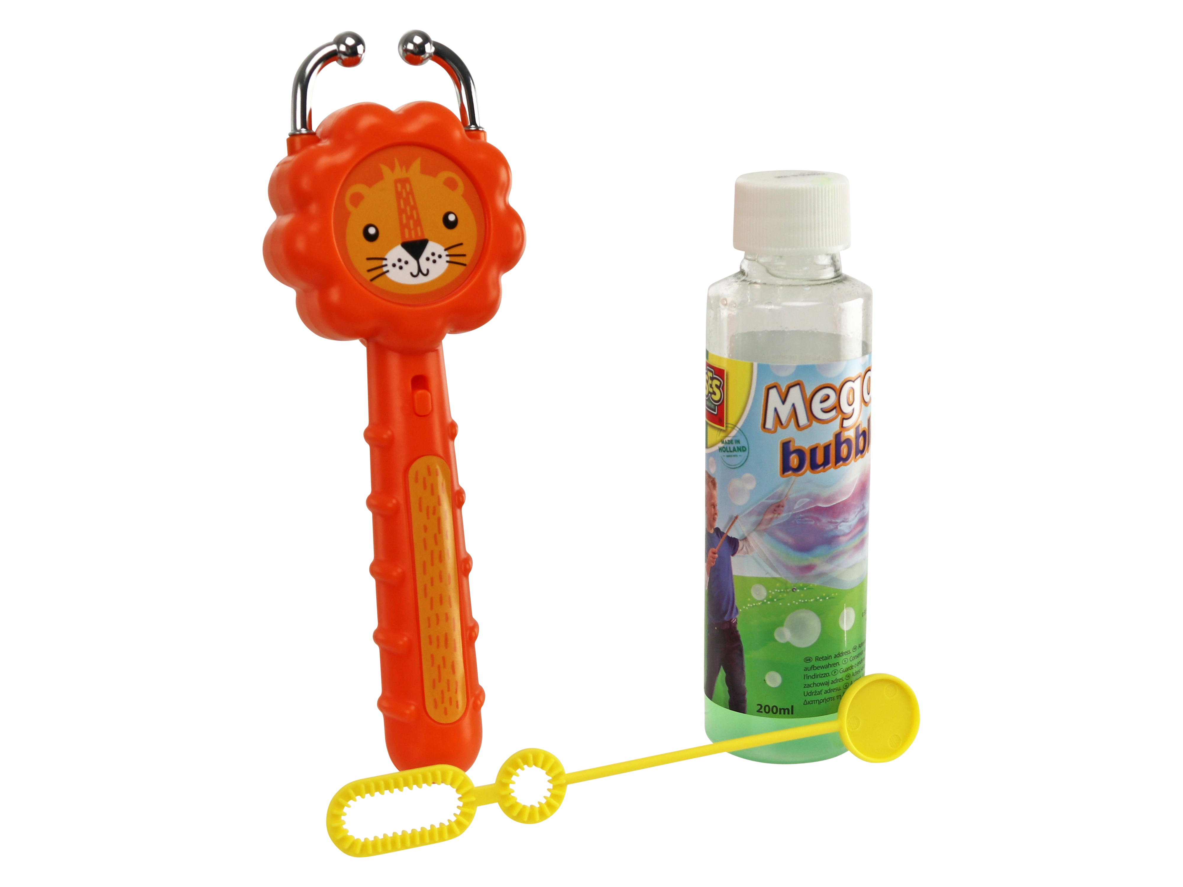 Bubble Pop, Seifenblasen-Platzer, mit Sound, Löwe