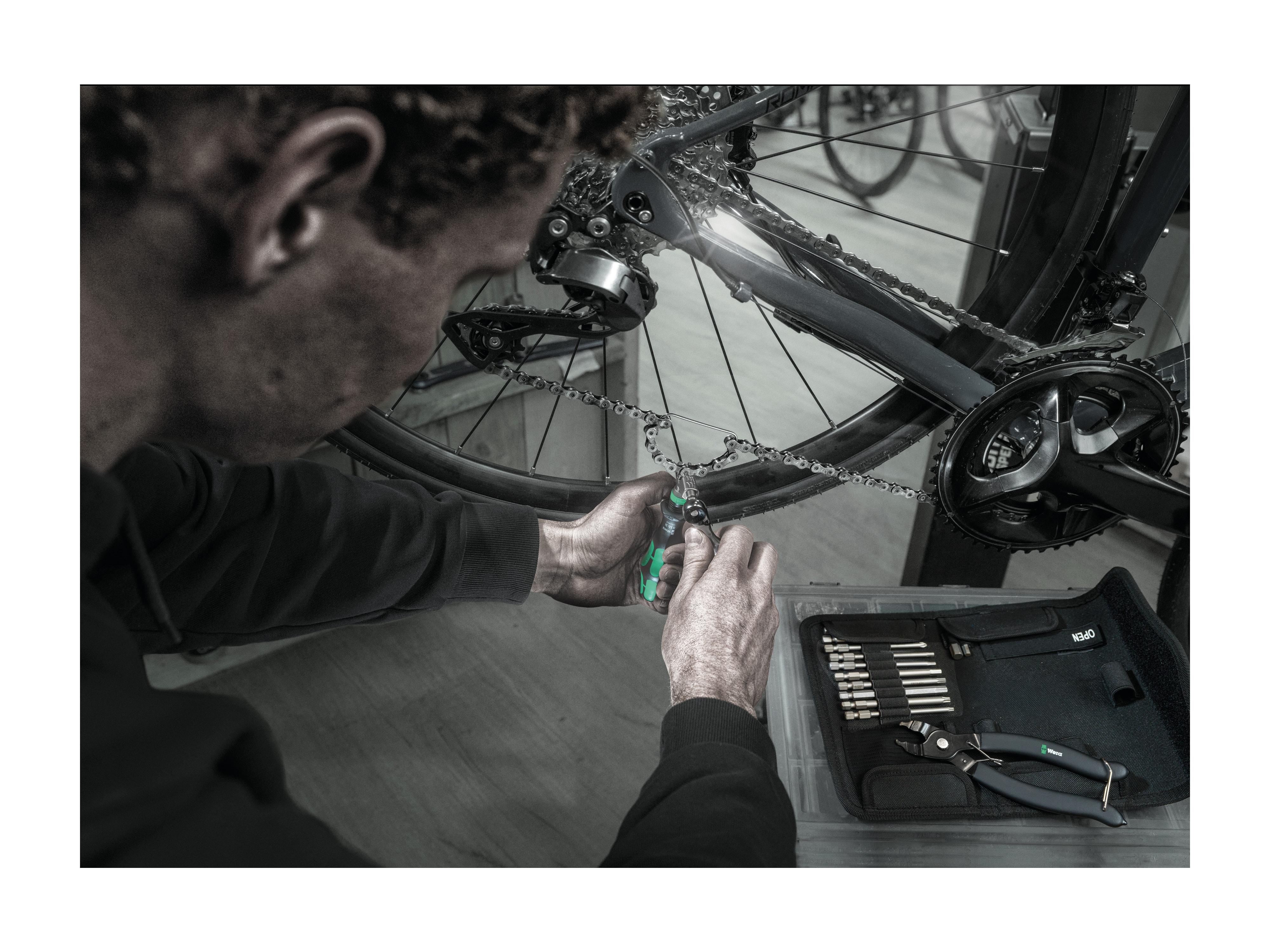 WERA Kettennieter Werkstatt-Set, 9532, 05136042001, 20-teilig