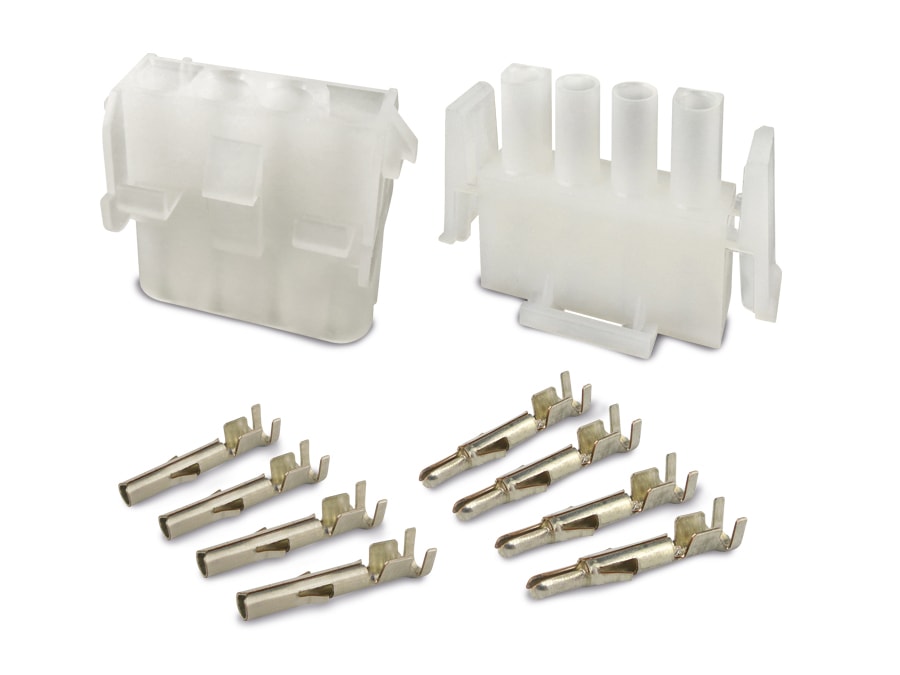 Steckverbinder-Set SUPU Serie B, 1x4-polig, 19 A/600 V~ Steckverbinder-Set SUPU Serie B, 1x4-polig, 19 A/600 V~