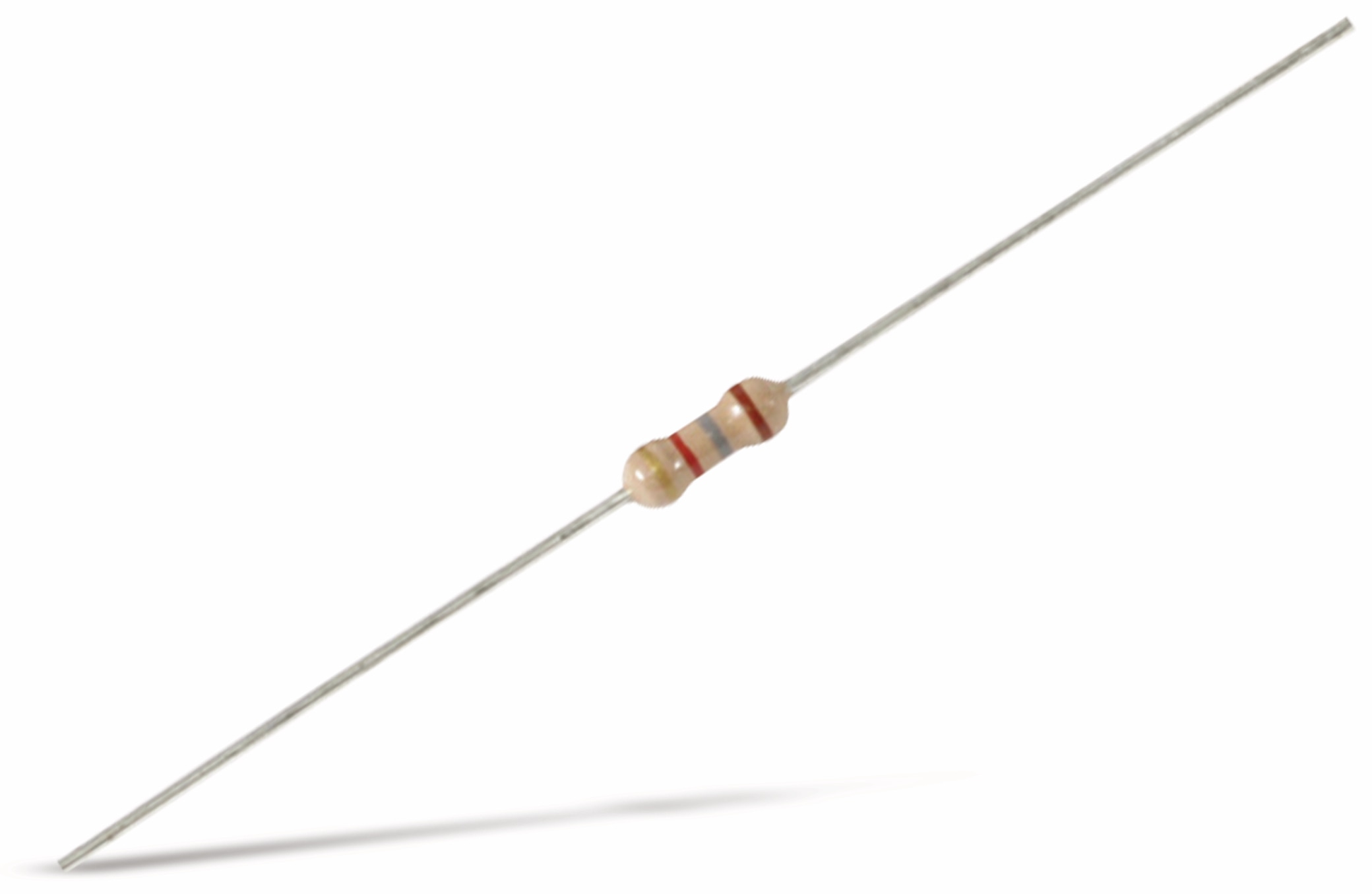 Kohleschicht-Widerstand, 0207, 0,25 W, 1M6, 5 % Kohleschicht-Widerstand, 0207, 0,25 W, 1M6, 5 %