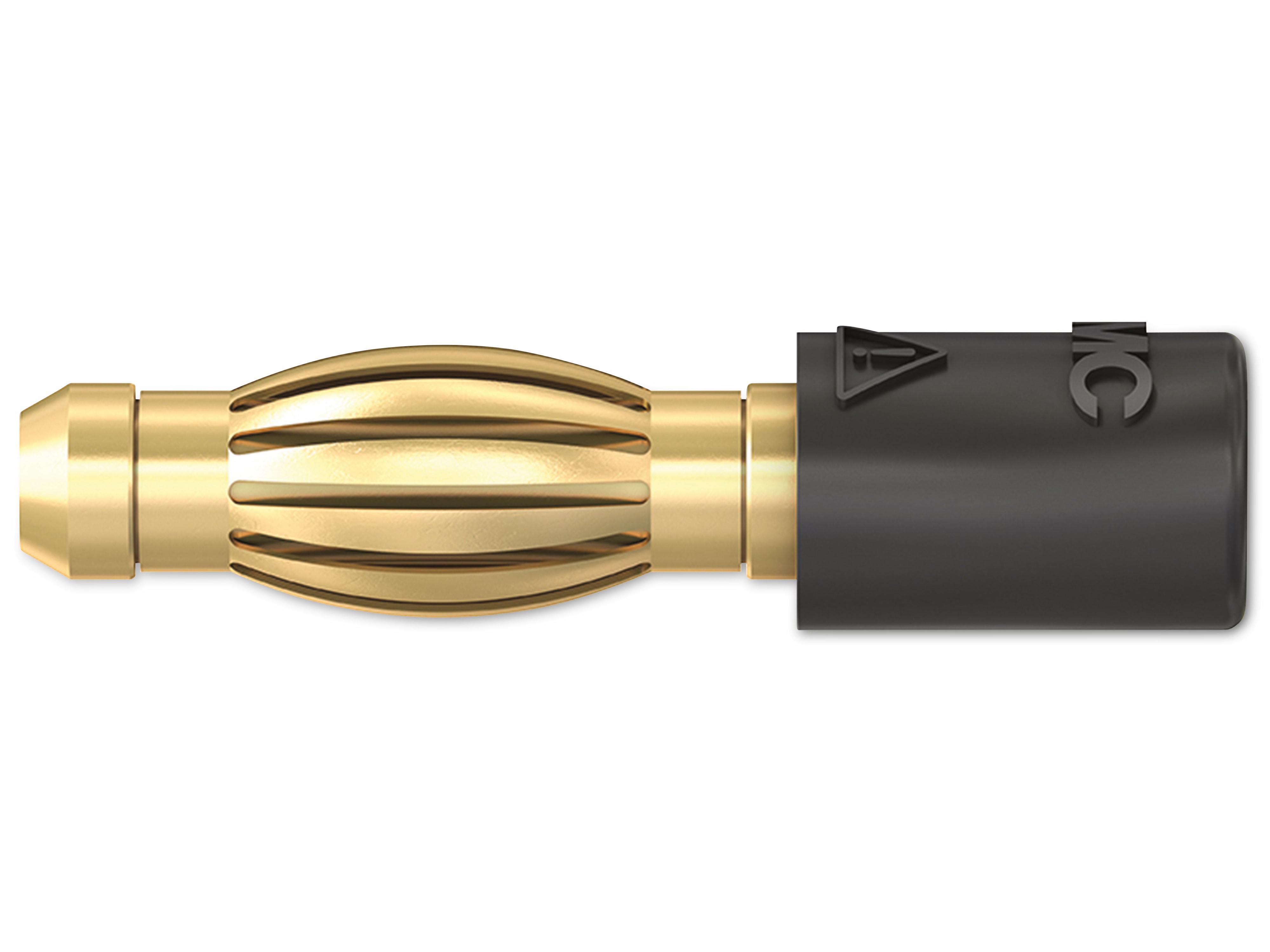 STÄUBLI Adapter, 24.0106-21, 4 mm; 2 mm , schwarz, 30 V, 25 A / 60 V, 25 A