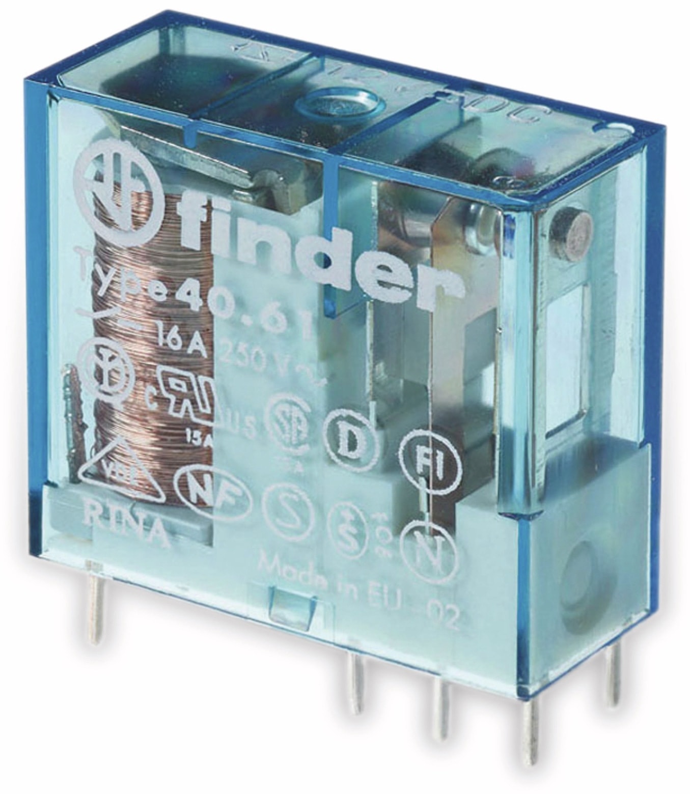 FINDER Steck-/Printrelais, 40.61.9.012.0000 FINDER Steck-/Printrelais, 40.61.9.012.0000