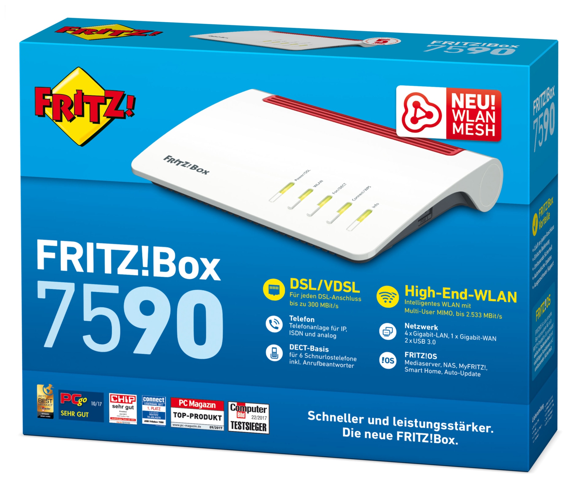 AVM WLAN-Router FRITZ!Box 7590 AVM WLAN-Router FRITZ!Box 7590