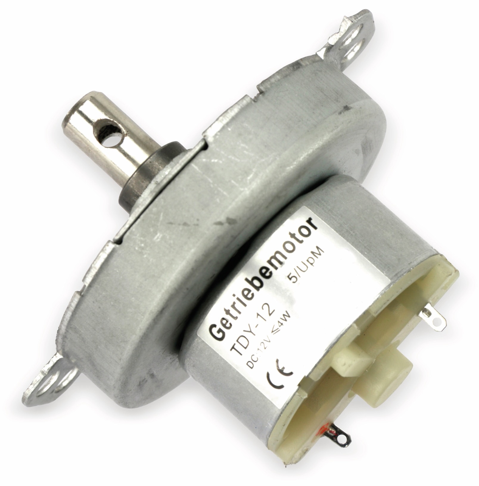 Gleichstrom-Getriebemotor TDY-12, 12 V-, 0,18 A, 5 U/min Gleichstrom-Getriebemotor TDY-12, 12 V-, 0,18 A, 5 U/min
