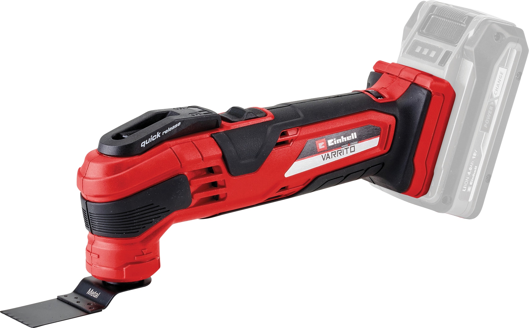EINHELL Akku-Multifunktionswerkzeug VARRITO 18 Li Kit (1x 4,0 Ah)