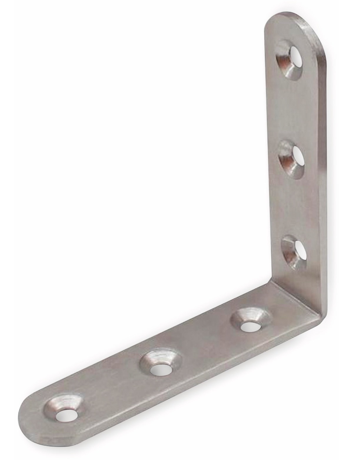 Winkelverbinder, Edelstahl, 80x80x19 mm Winkelverbinder, Edelstahl, 80x80x19 mm