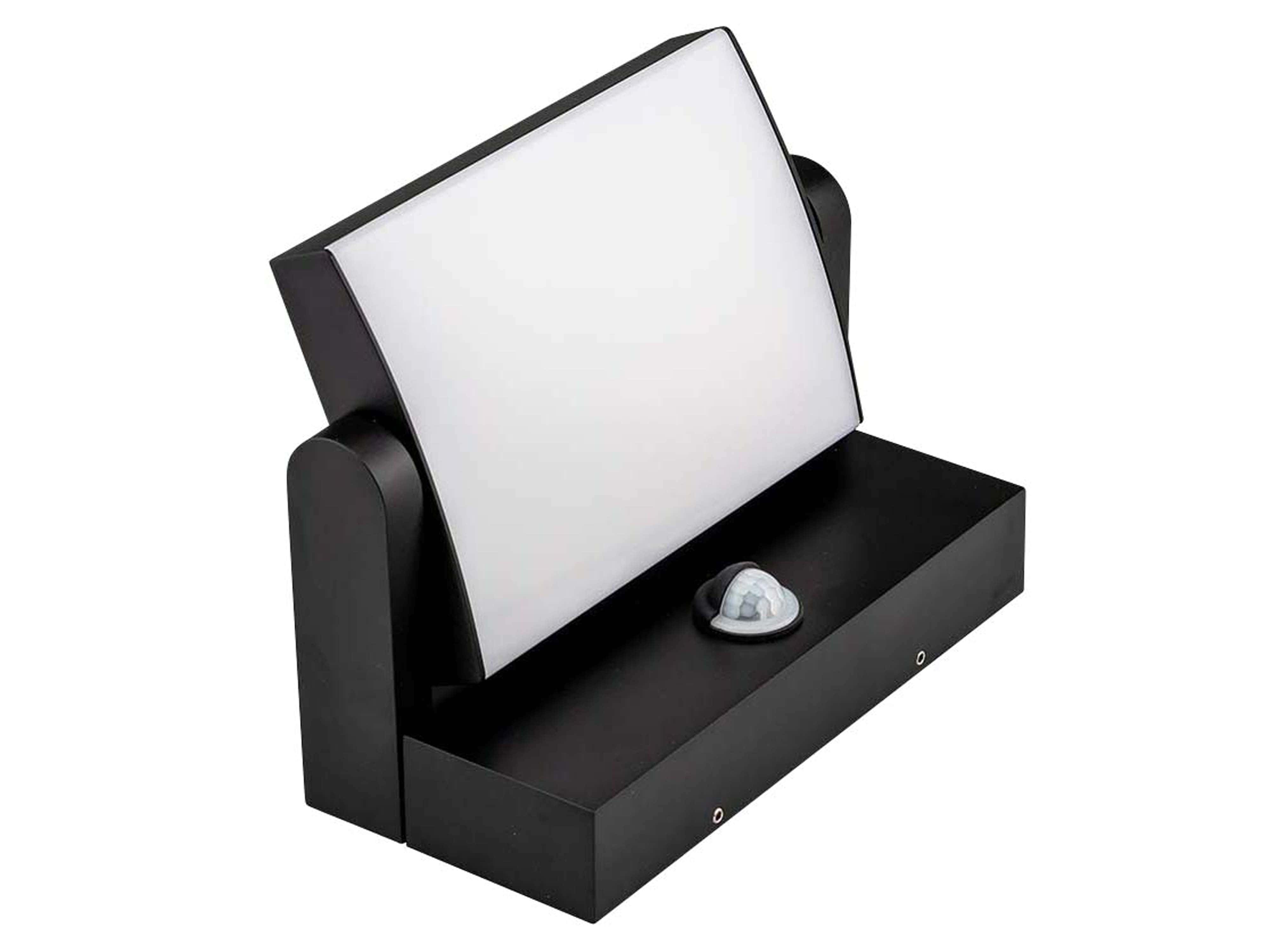 V-TAC LED-Fluter VT-11020S, EEK: E, 17 W, 2520 lm, 3000 K, Sensor, schwarz V-TAC LED-Fluter VT-11020S, EEK: E, 17 W, 2520 lm, 3000 K, Sensor, schwarz