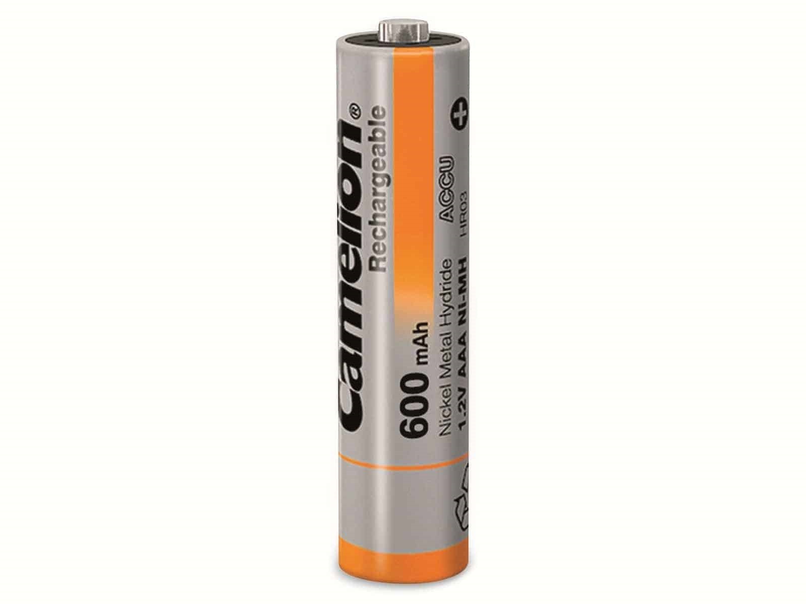 CAMELION NiMH-Micro-Akku 600 mAh, 4 Stück CAMELION NiMH-Micro-Akku 600 mAh, 4 Stück