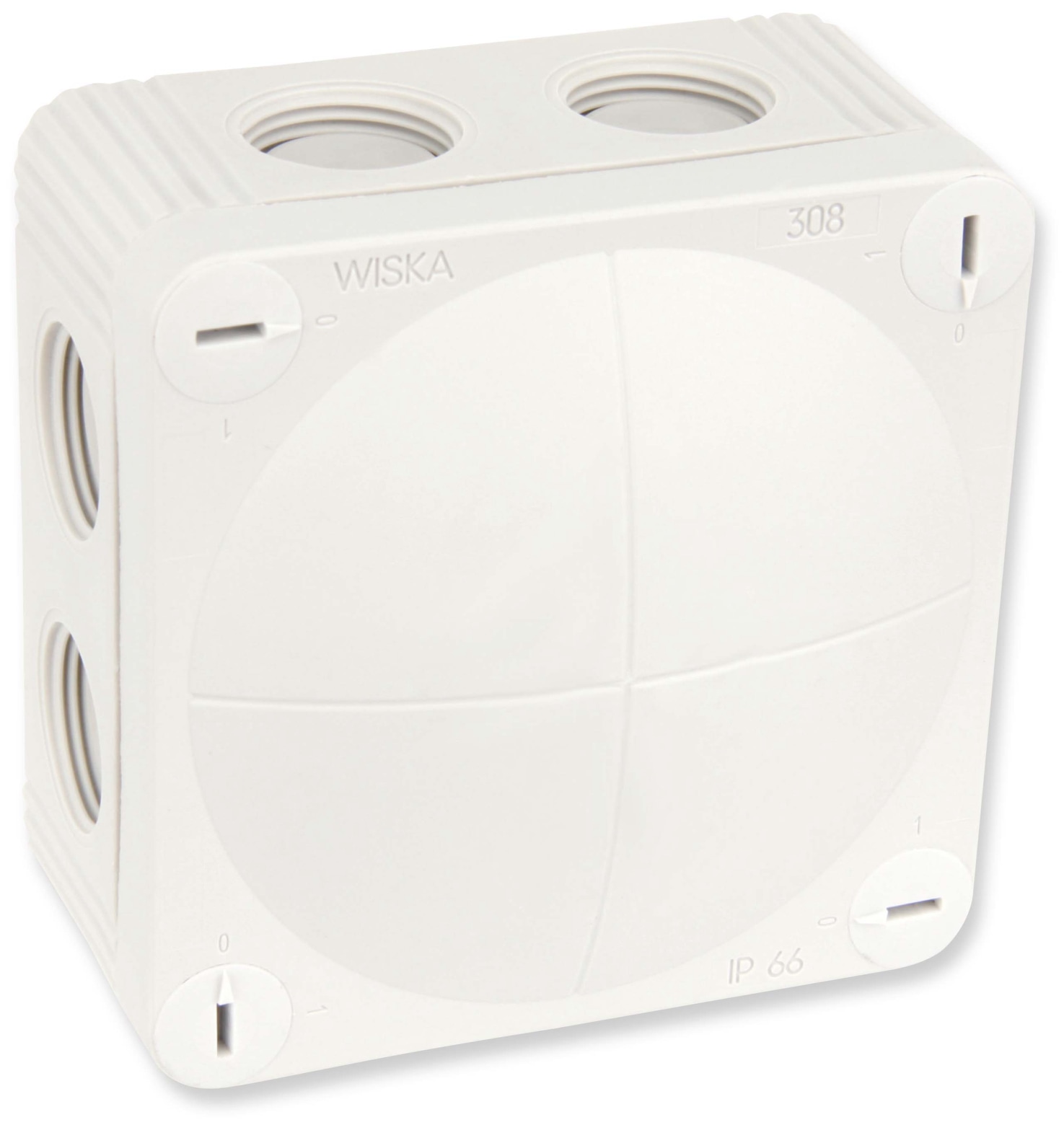 WISKA Kabelabzweigkasten mit Klemme COMBI 308, IP66