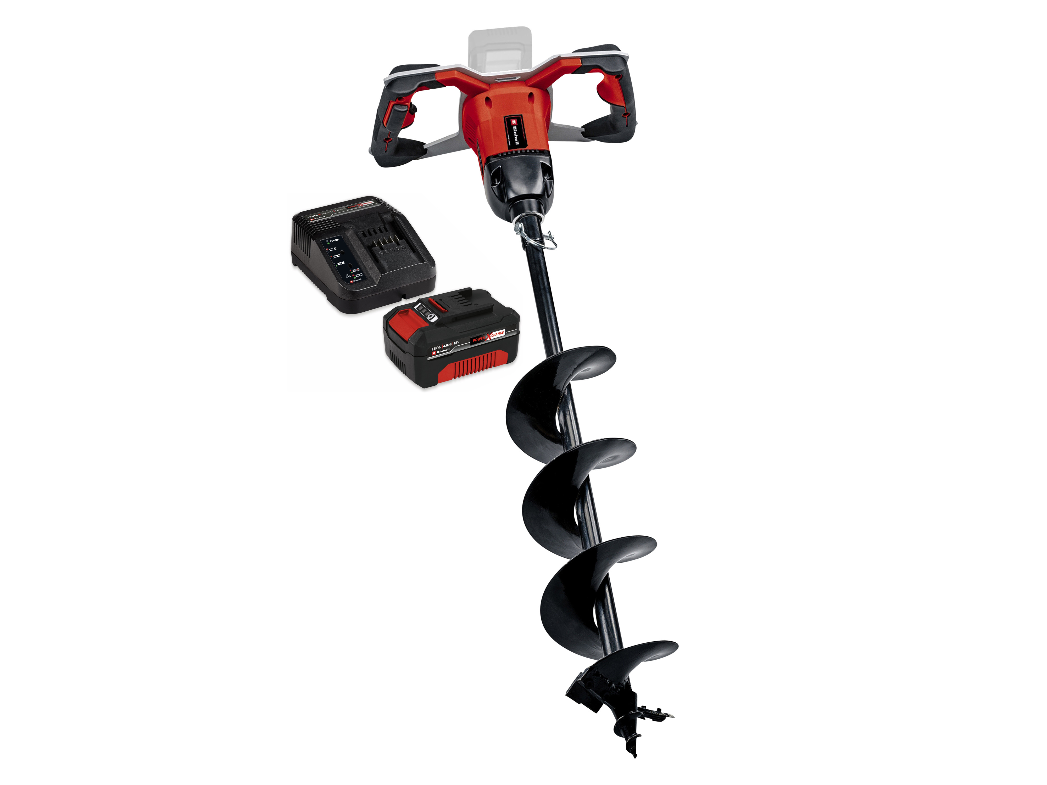 EINHELL PROFESSIONAL Akku-Erdbohrer GP-EA 18/150 Li BL Kit (1x 4,0 Ah)