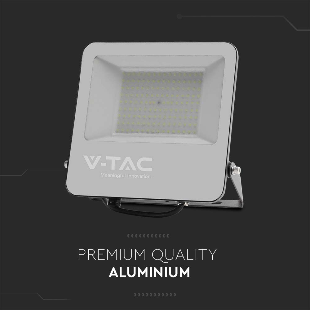 V-TAC LED-Fluter, VT-44105, EEK: B, 100 W, 4000 K, 18500 lm, IP56, sw