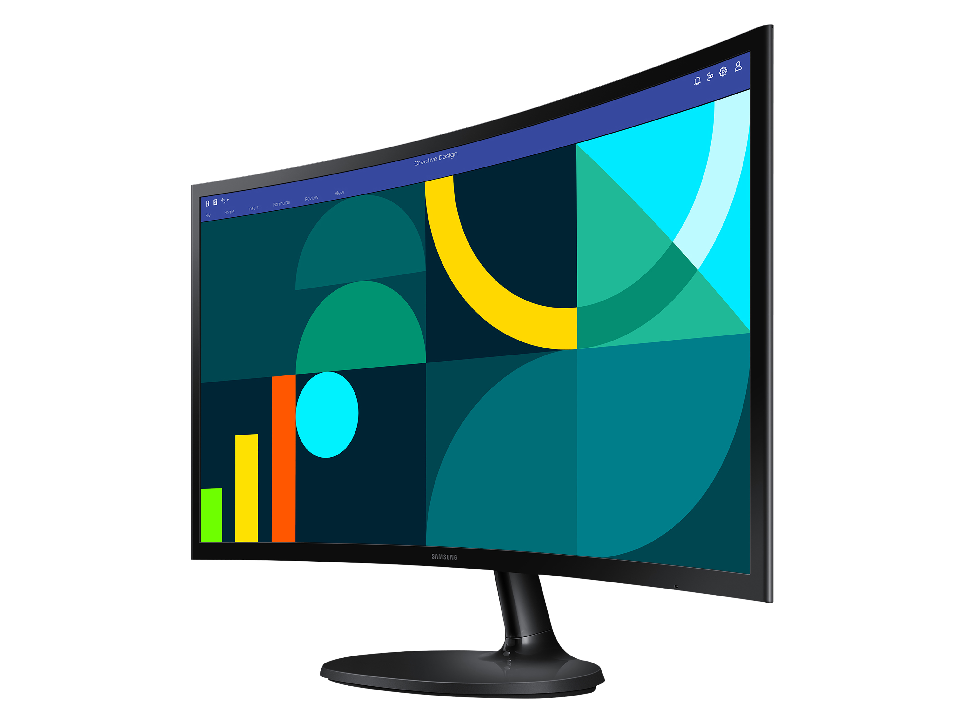 SAMSUNG Monitor LS24D364GAUXEN