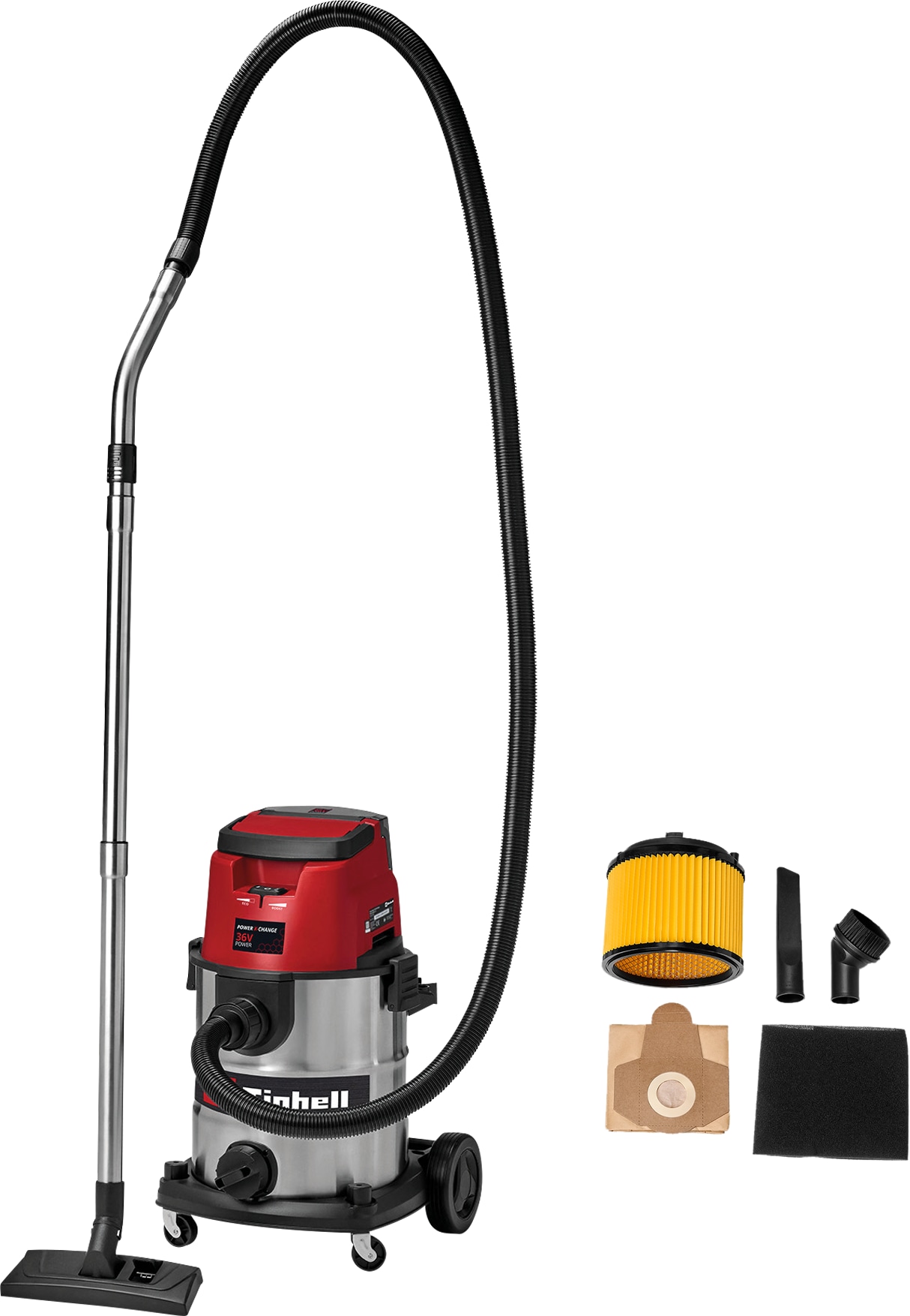 EINHELL Akku-Nass-Trockensauger TE-VC 36/25 Li S-Solo