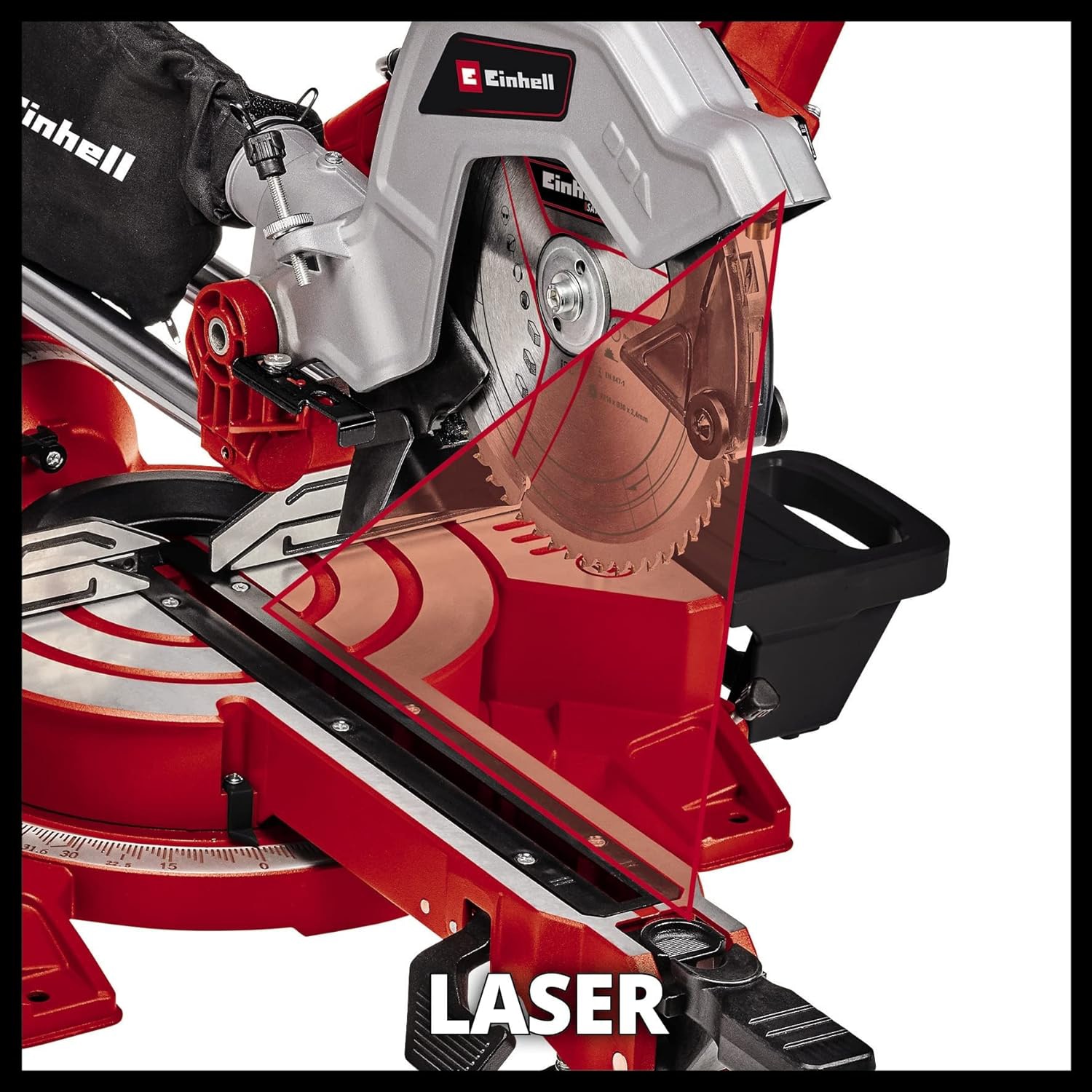 EINHELL Zug-Kapp-Gehrungssäge, TE-SM 216 Dual, 4300865, 1800 W EINHELL Zug-Kapp-Gehrungssäge, TE-SM 216 Dual, 4300865, 1800 W
