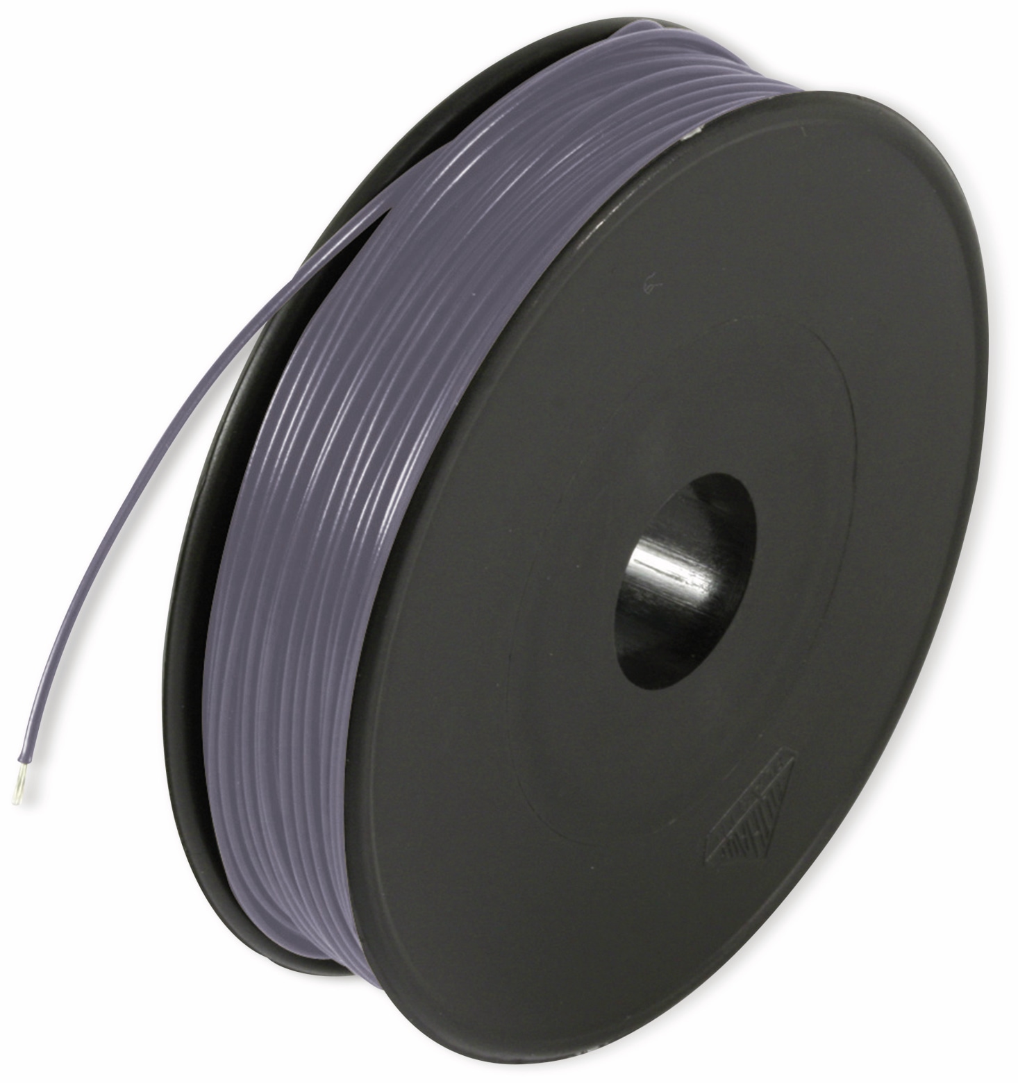 RAUTRONIC Litze, 1x0,14, 100m Spule, grau, LIYV