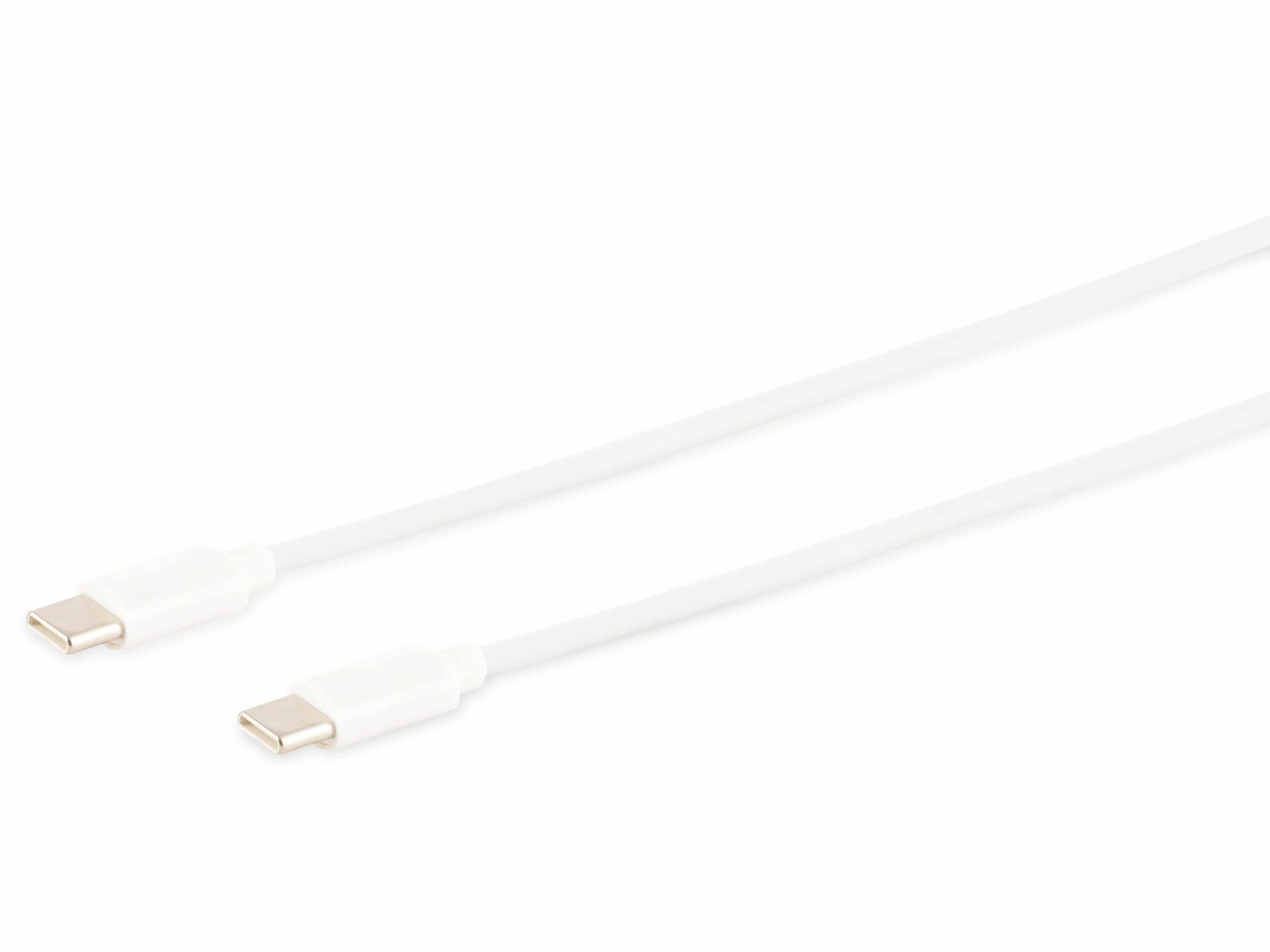 S-IMPULS USB-C Ladekabel, 2.0, ABS, weiß, 0,5 m S-IMPULS USB-C Ladekabel, 2.0, ABS, weiß, 0,5 m