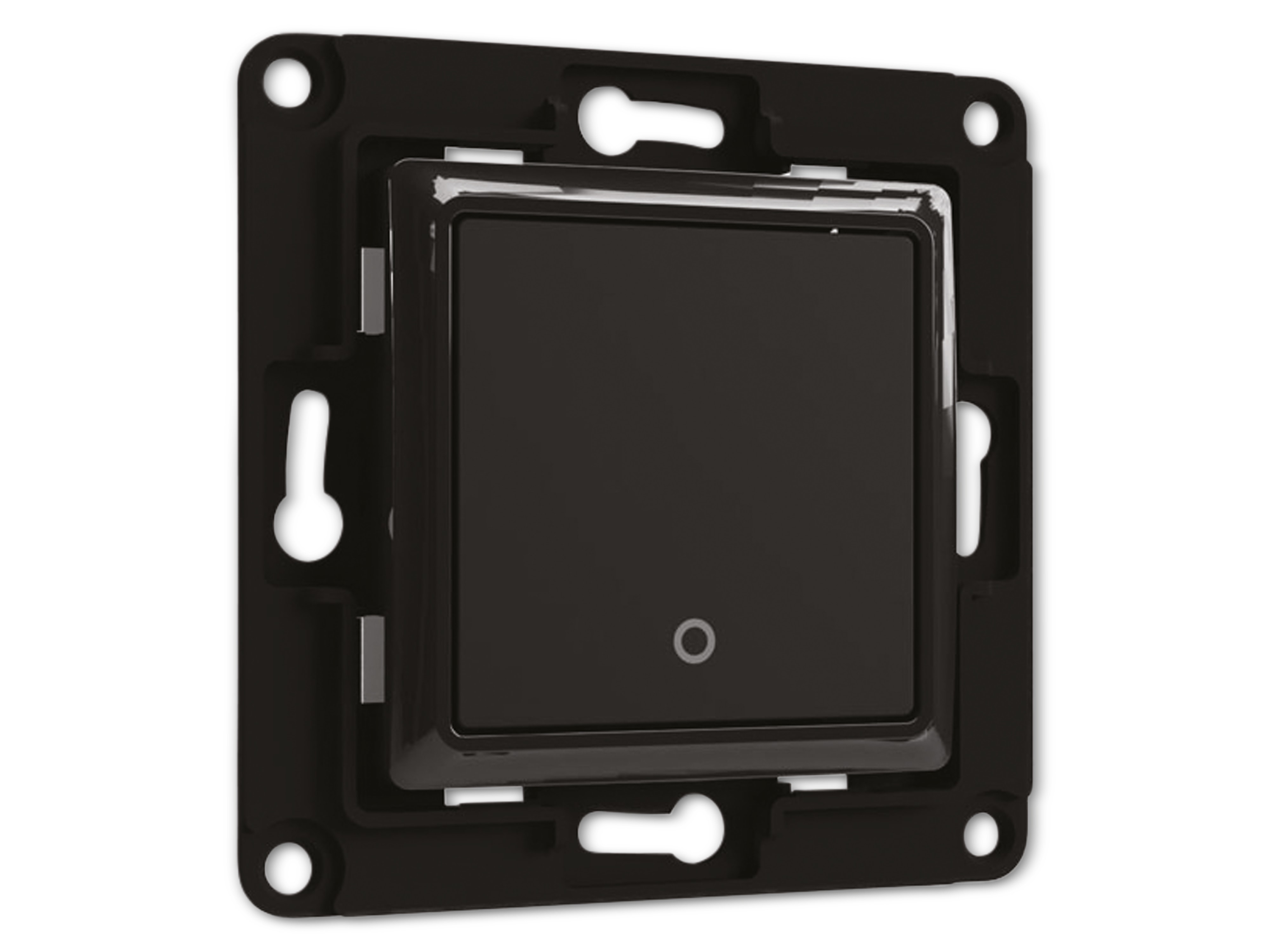 SHELLY Wandtaster Wall Switch 1, schwarz SHELLY Wandtaster Wall Switch 1, schwarz