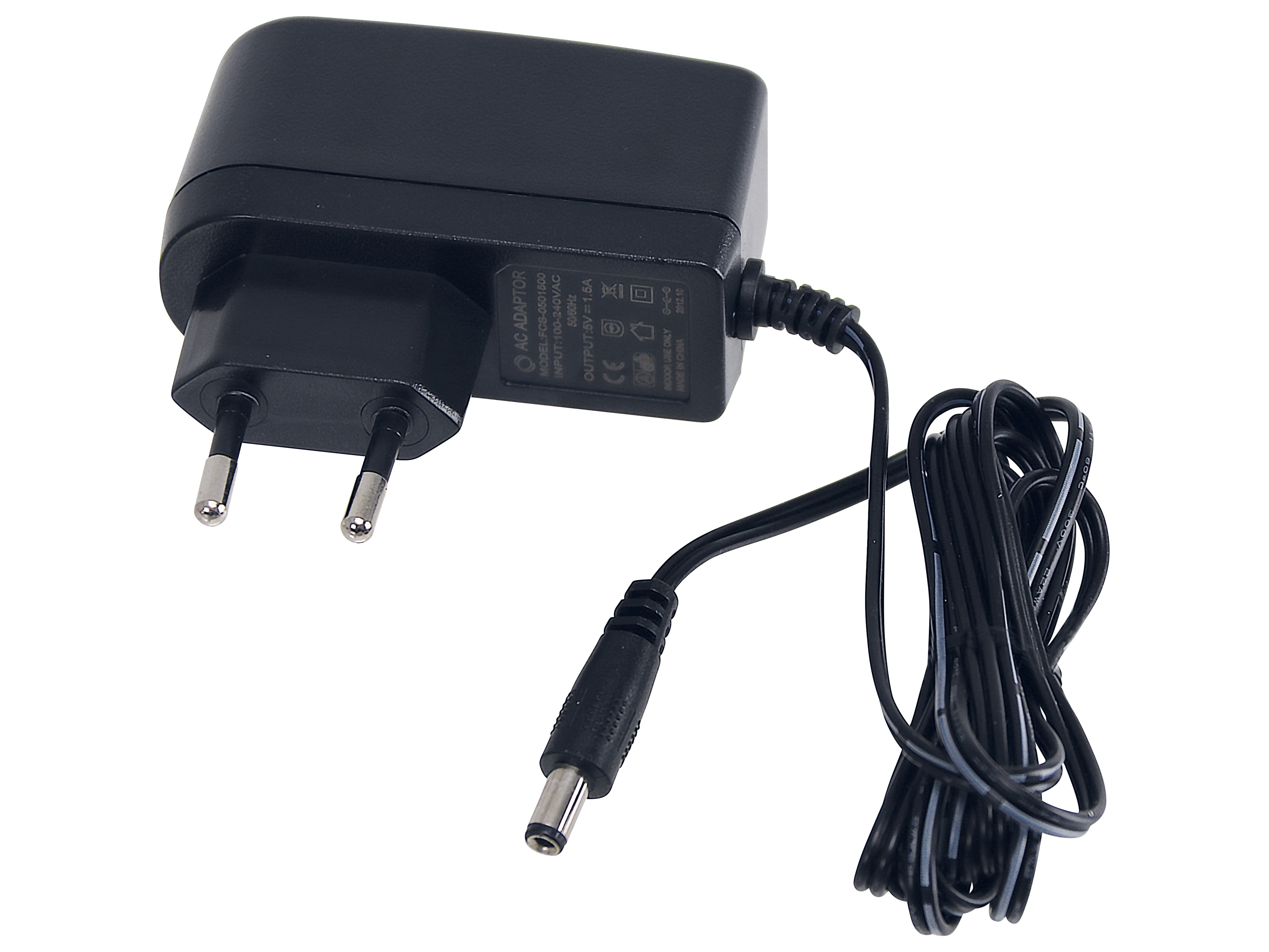 Stecker-Schaltnetzteil FCS-0501500, 5 V-/1,5 A