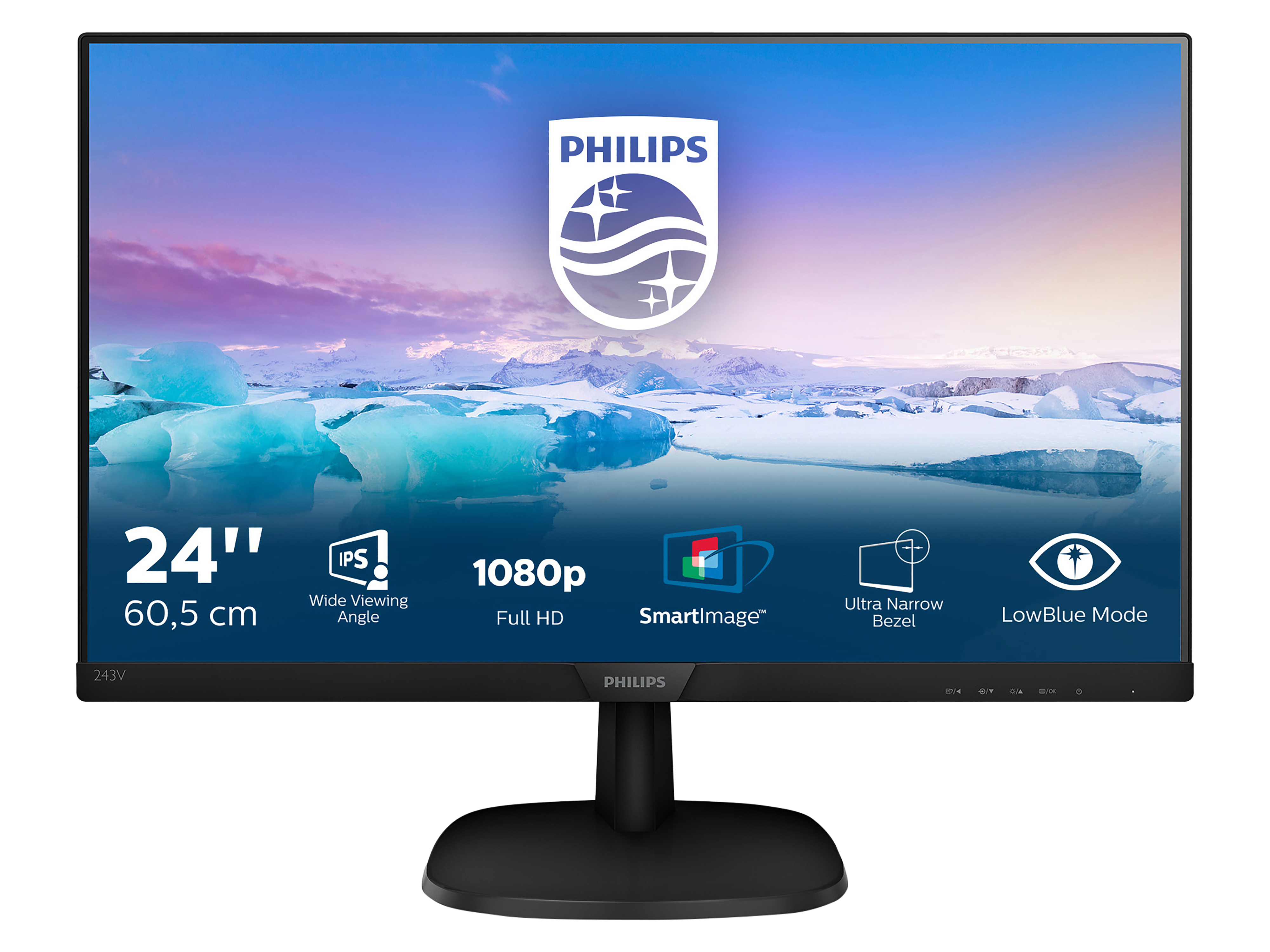 PHILIPS Monitor 243V7QDSB / Verpackung beschädigt