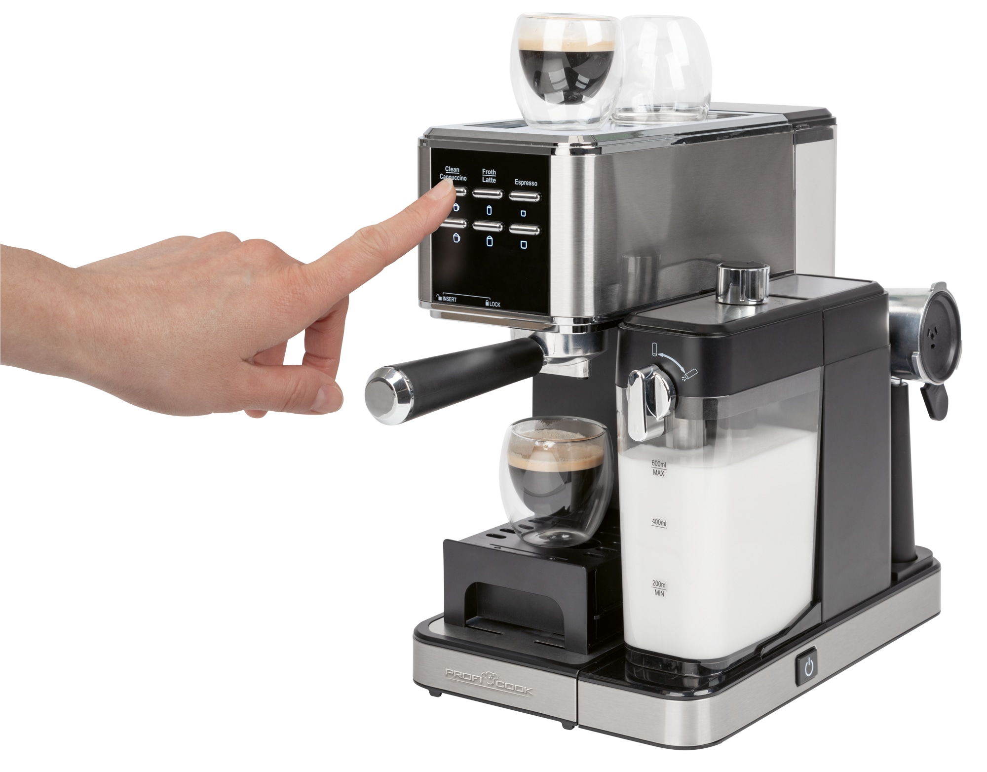 PROFI COOK Espresso-Kaffeemaschine PC-ES-KA 1266