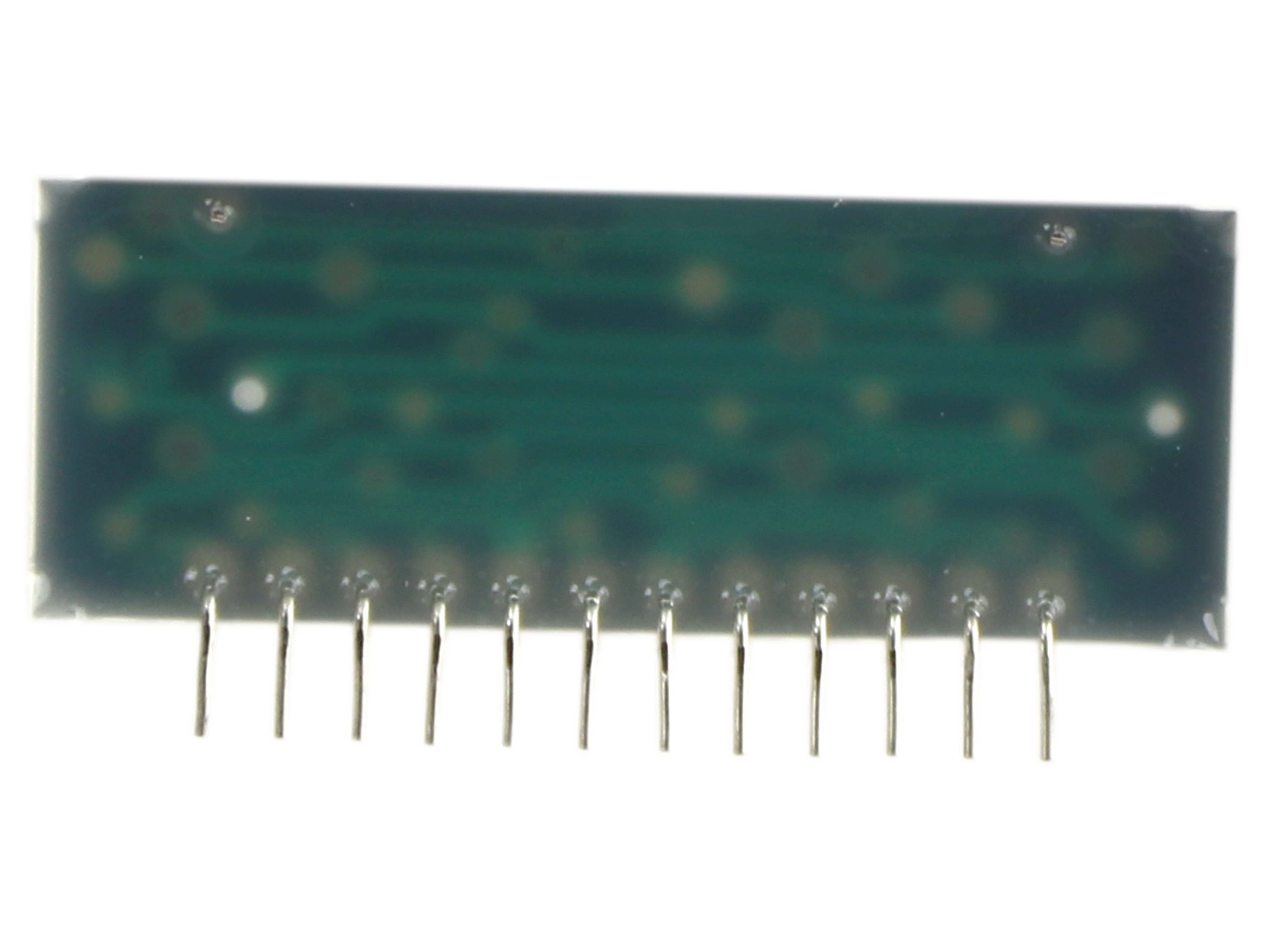 LED-Anzeige XIAMEN HUALIAN 4HSG21010B26-1W, 10mm, grün, 4 digit