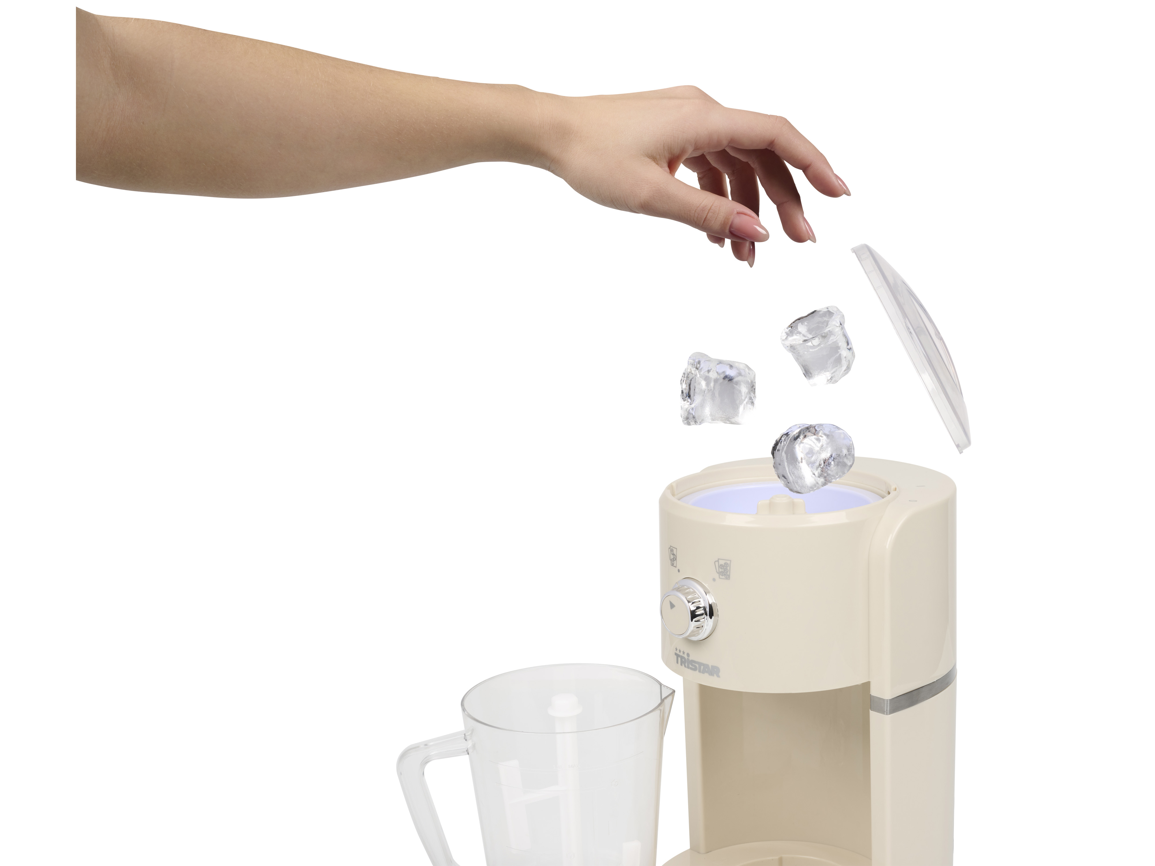 TRISTAR Slush-Eismaschine KD-7310, Slushy Maker, leistungsstarker 30W-Motor