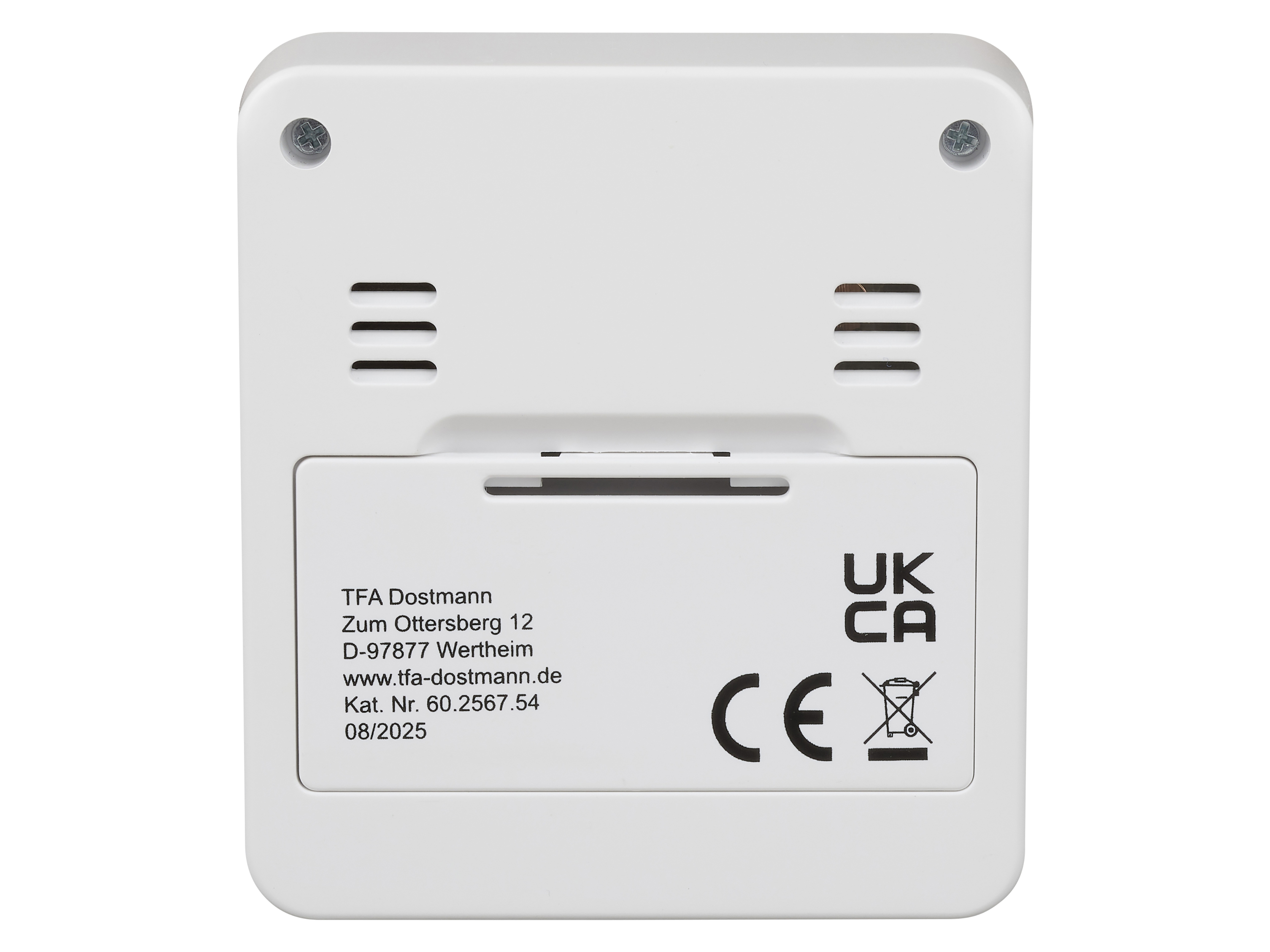 TFA Digitaler Funkwecker NOX 60.2567.54, silber