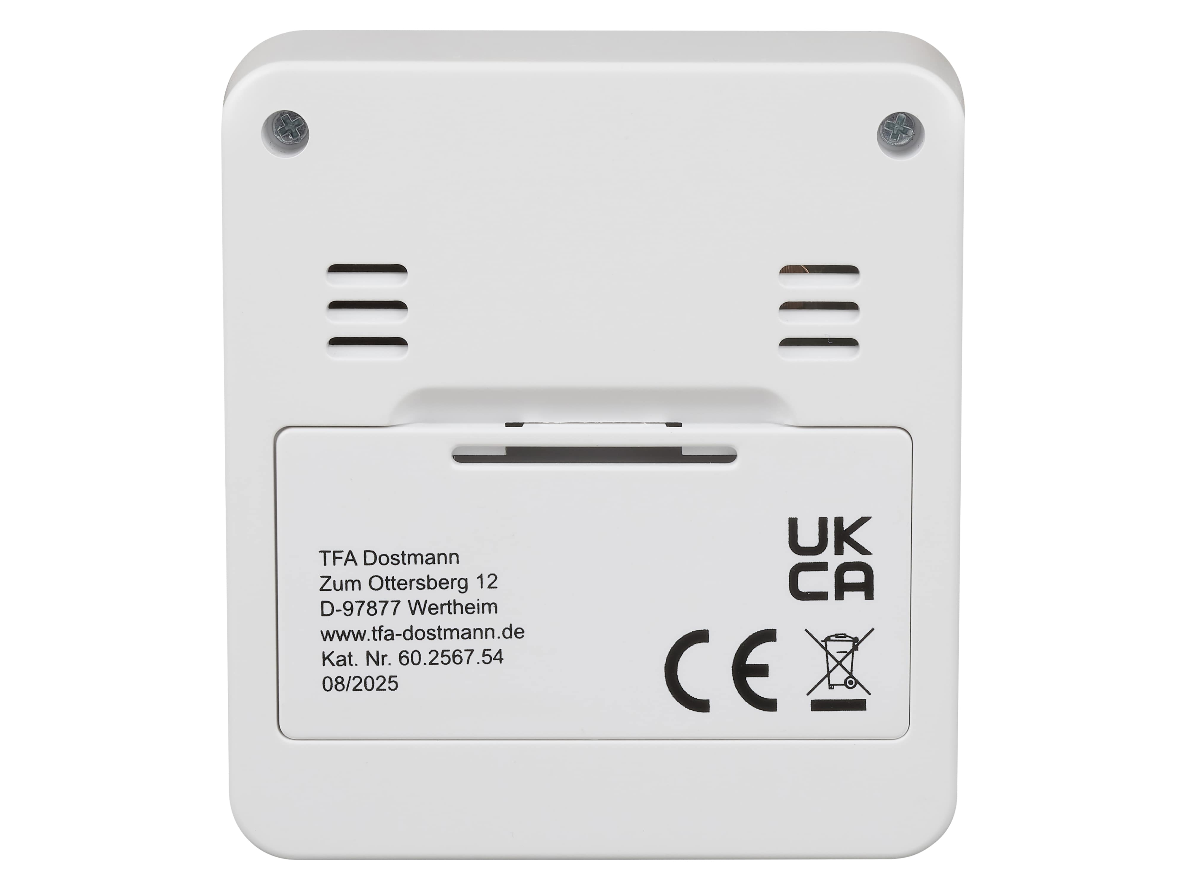 TFA Digitaler Funkwecker NOX 60.2567.54, silber