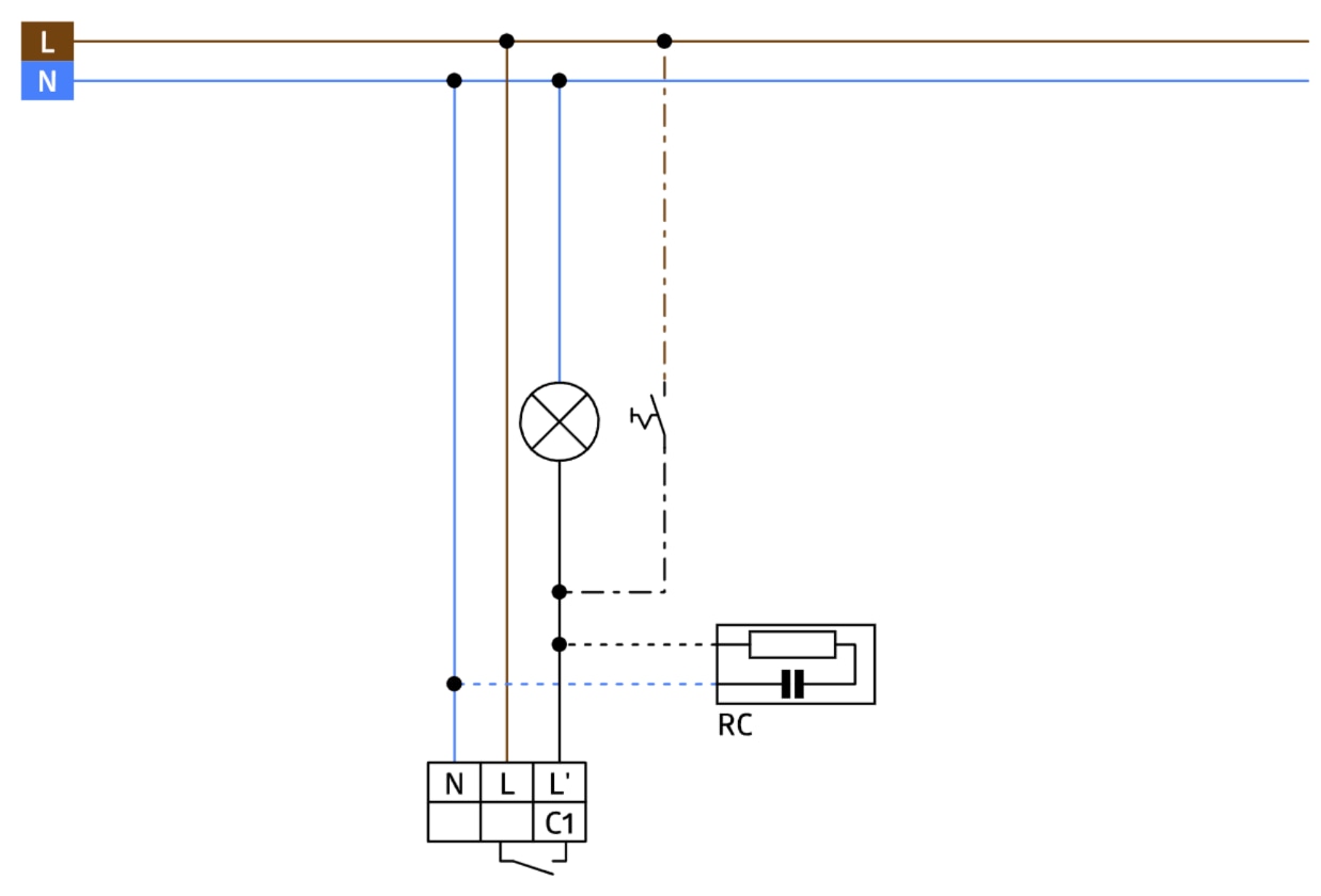 BEG Bewegungsmelder RC-plus next N 280, mit Unterkriechschutz, weiß, 280°