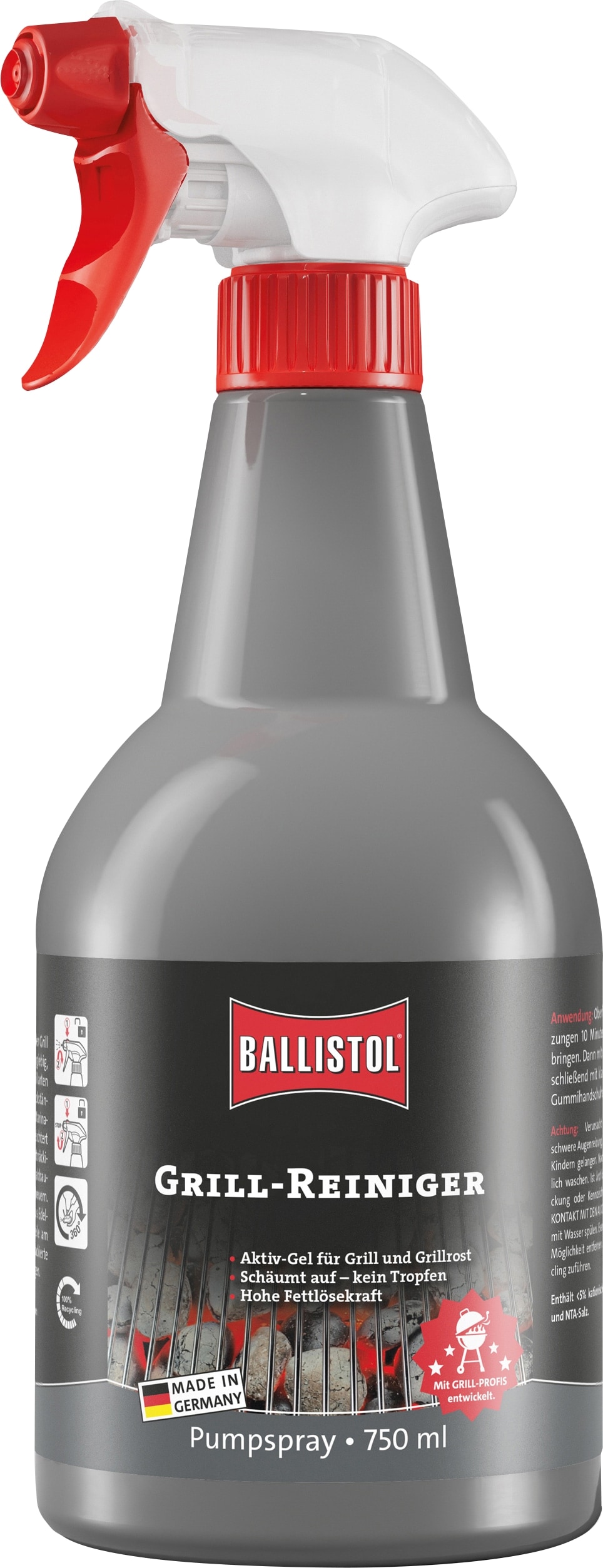 BALLISTOL Grillreiniger 750 ml