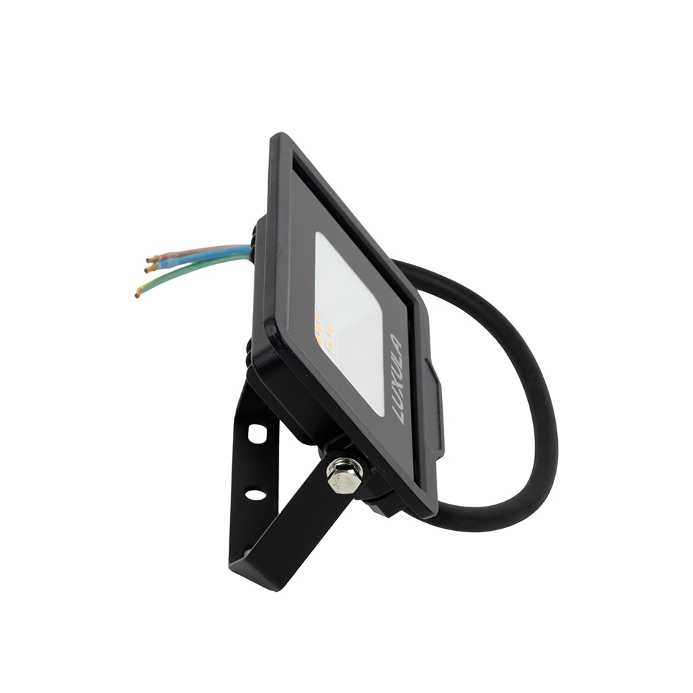 LUXULA LED-Fluter, EEK: F, 10W, 1000lm, 4000K, schwarz