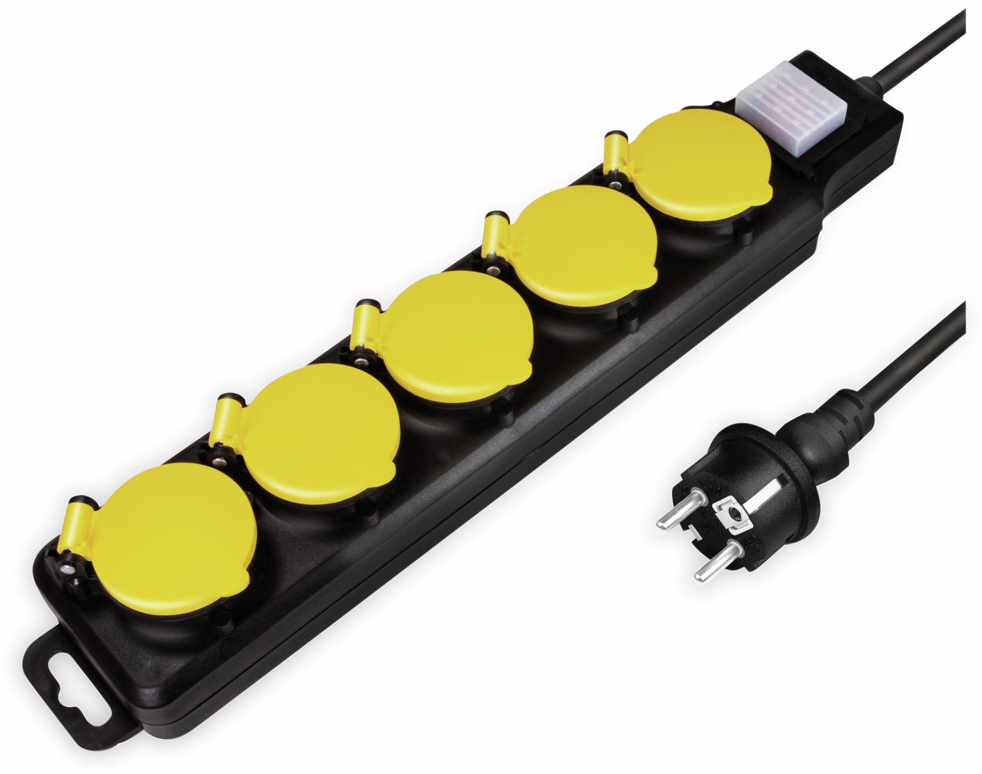 LOGILINK Steckdosenleiste LPS255, 5-fach, 5x CEE 7/3, Outdoor