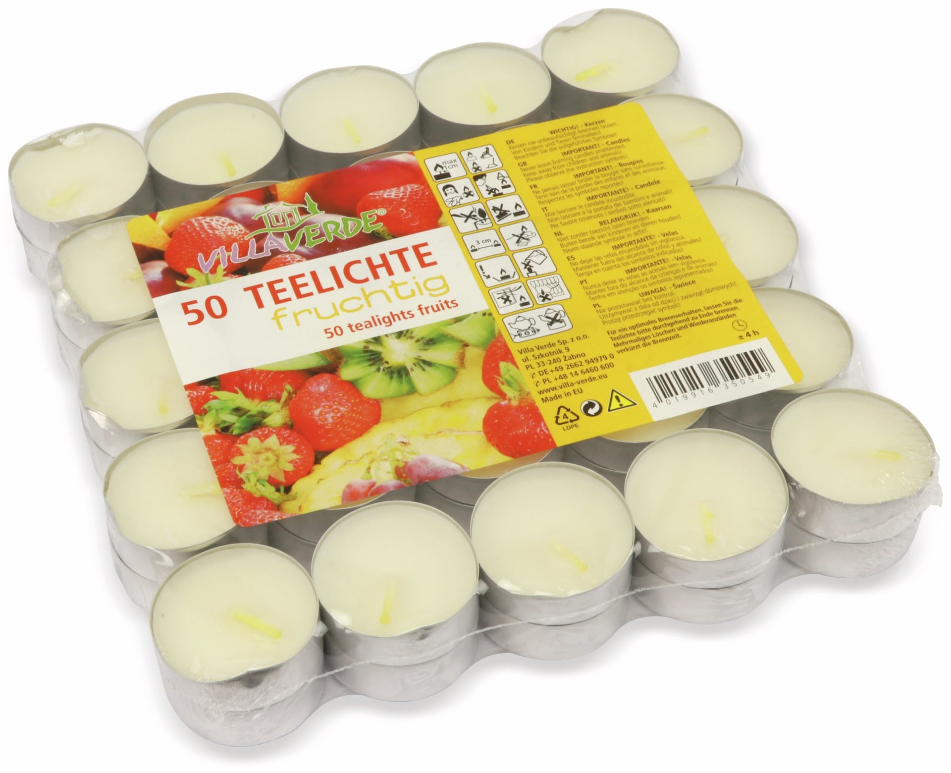 Duft-Teelichter, verschiedene Beerendüfte, 50 Stück Duft-Teelichter, verschiedene Beerendüfte, 50 Stück