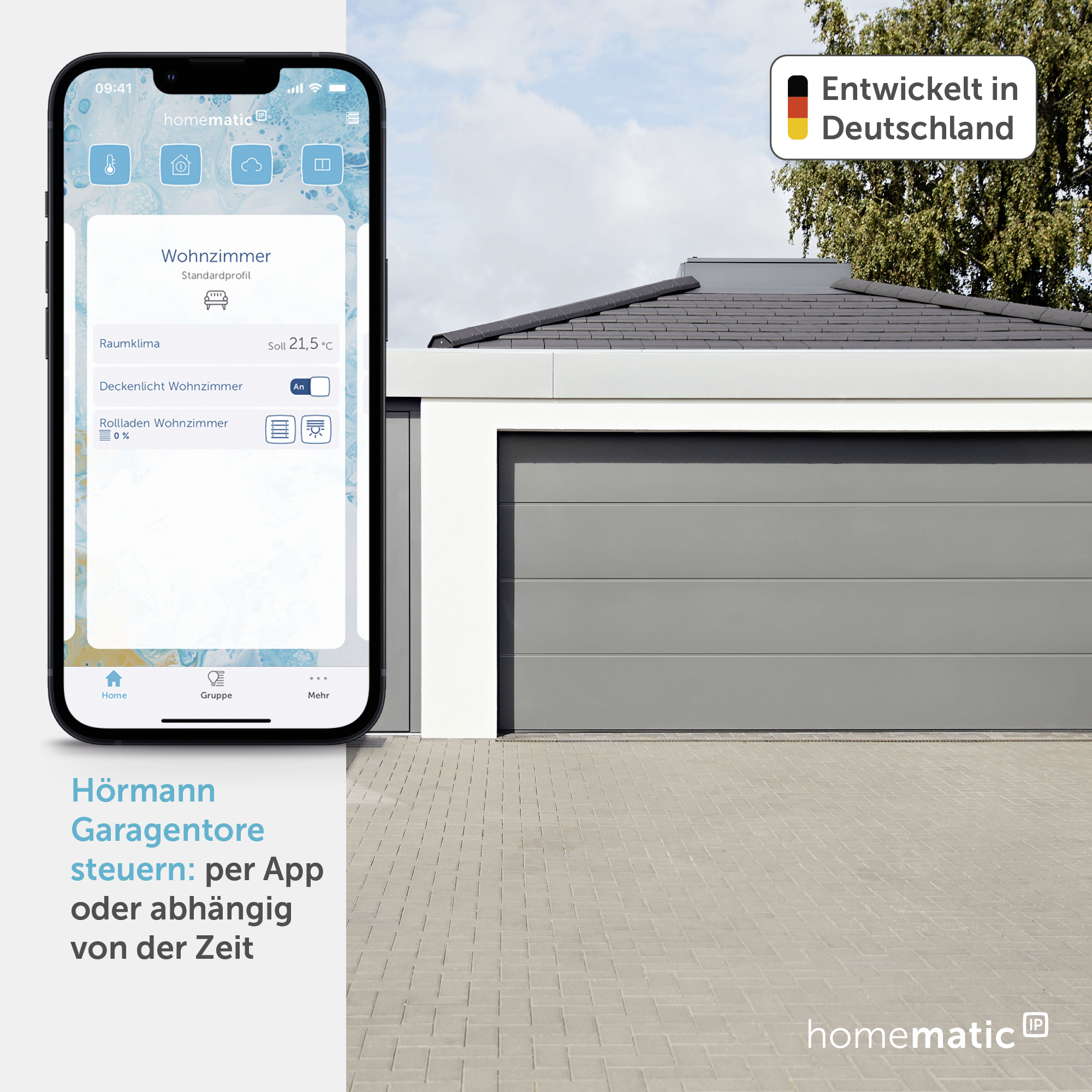 HOMEMATIC IP Smart Home 153986A0, Modul für Hörmann-Antriebe