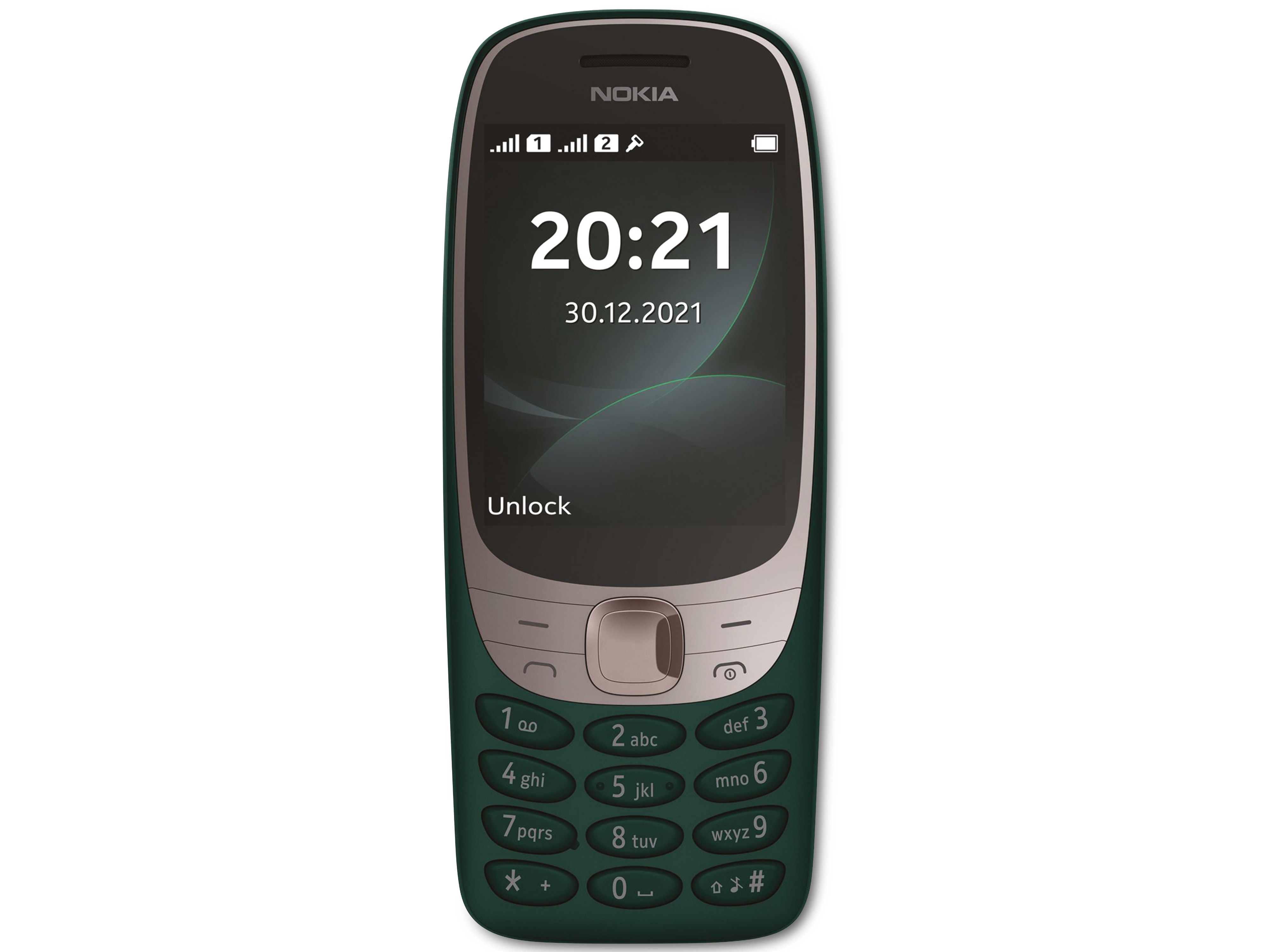 NOKIA Handy 6310, dunkelgrün, Dual-SIM, 2G