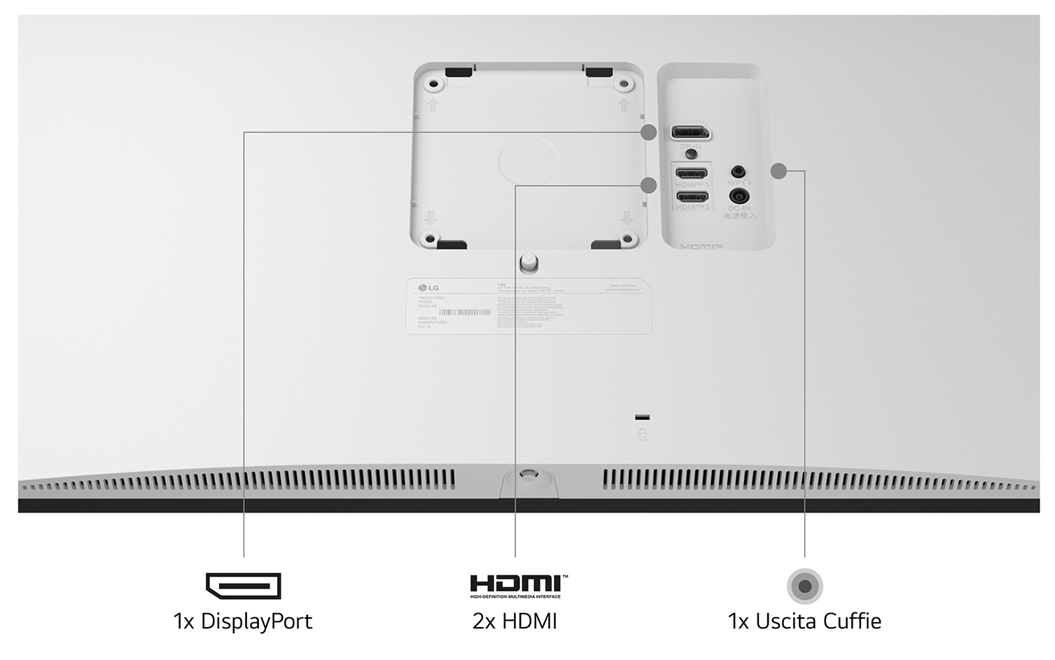 LG Monitor 27US550-W