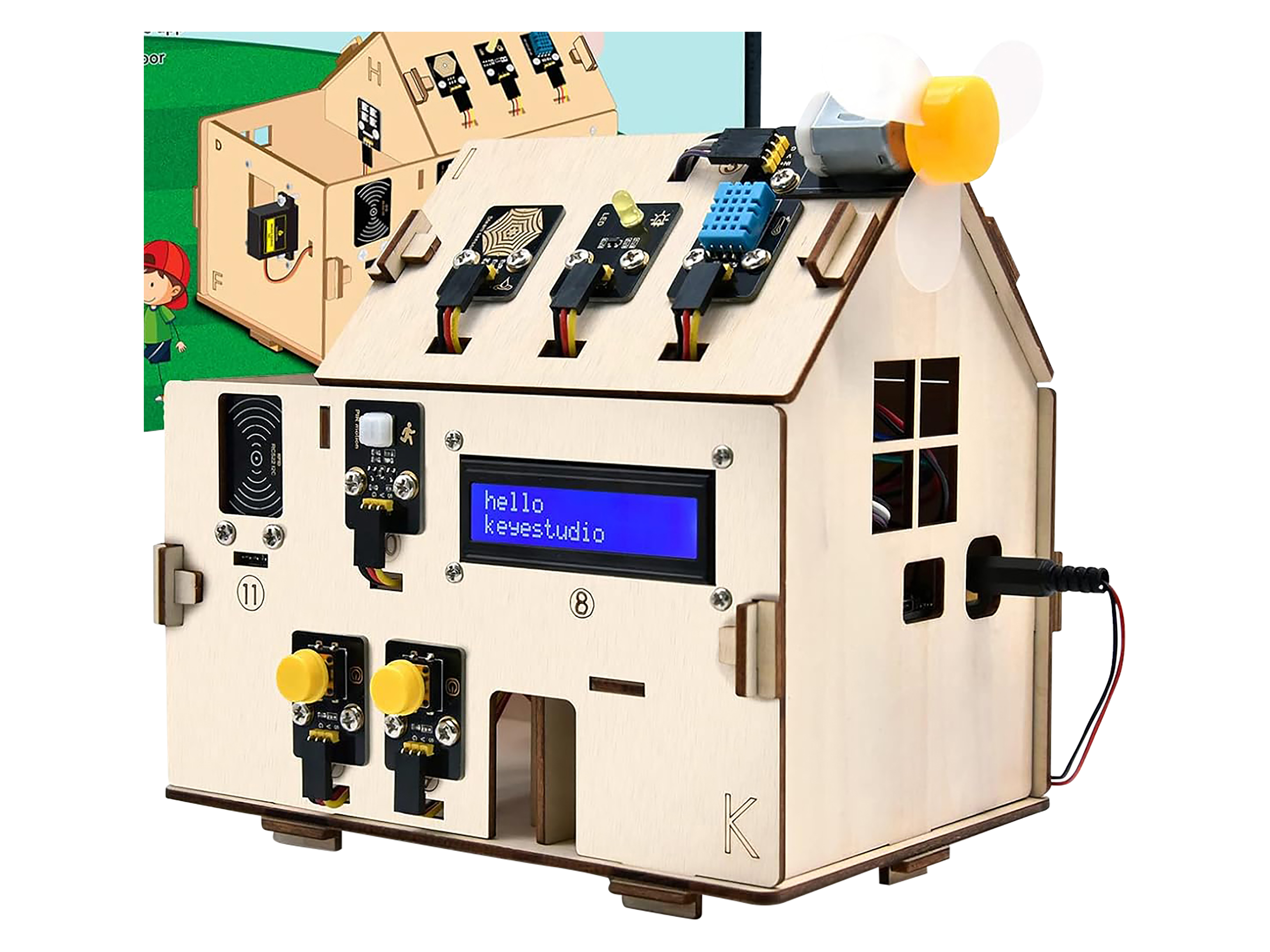 KUBII Bausatz Home Automation Kit mit ESP32