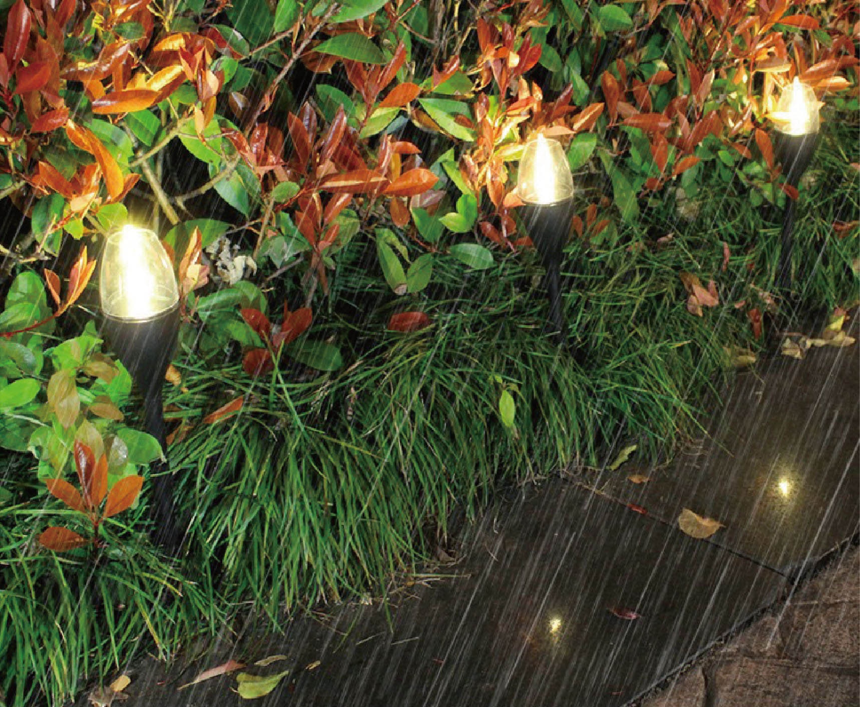 SOLAR LICHTER Solar LED-Akku Kerzenlicht, 1800 K, Erdspieß, schwarz